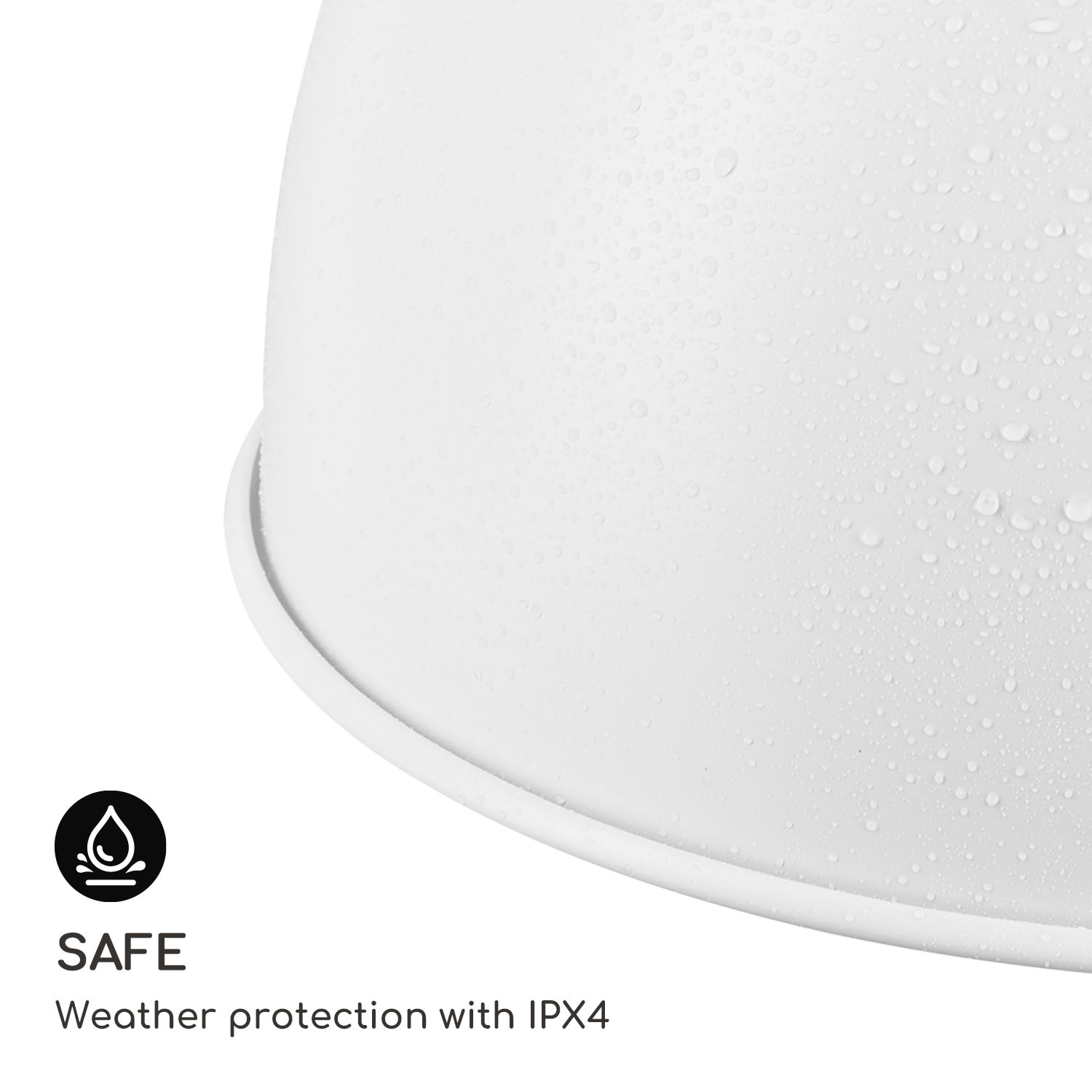 Heatbell Wall Smart, infračervený terasový ohrievač, IPX4, 800/1200/2000 W, outdoor Biela