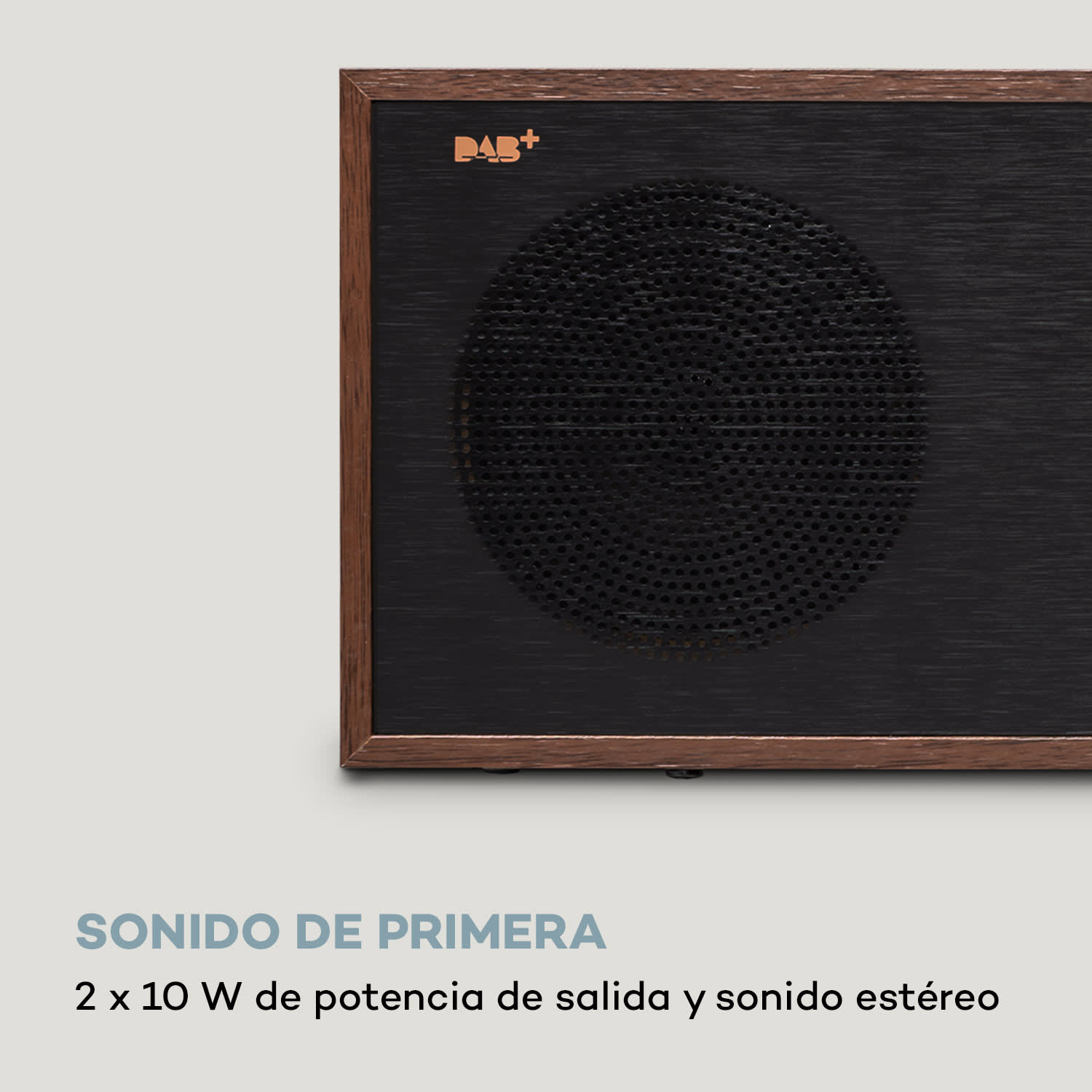 Silver Star CD-DAB 2x10W máx. Reproductor de CD con ranura DAB+ BT Alu 