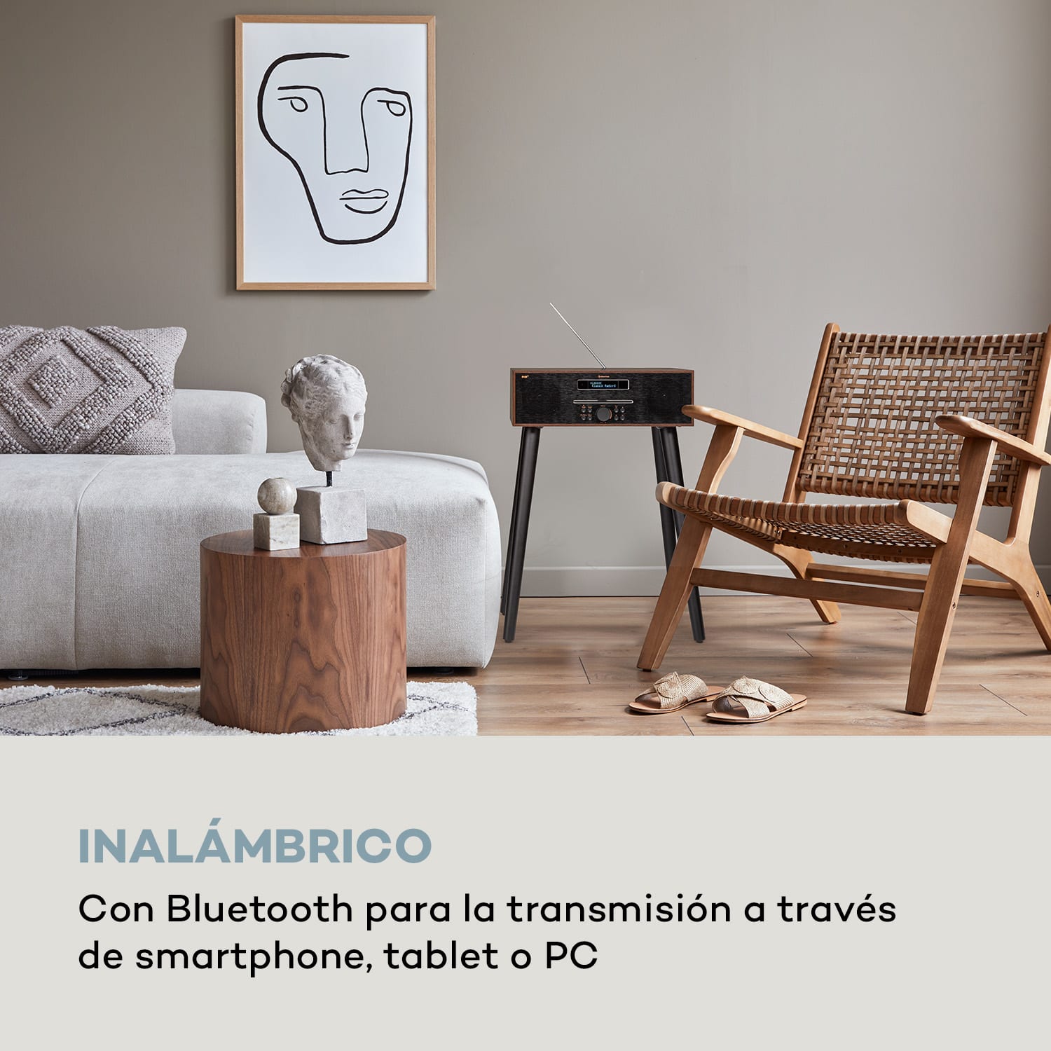 Silver Star CD-DAB 2x10W máx. Reproductor de CD con ranura DAB+ BT Alu 