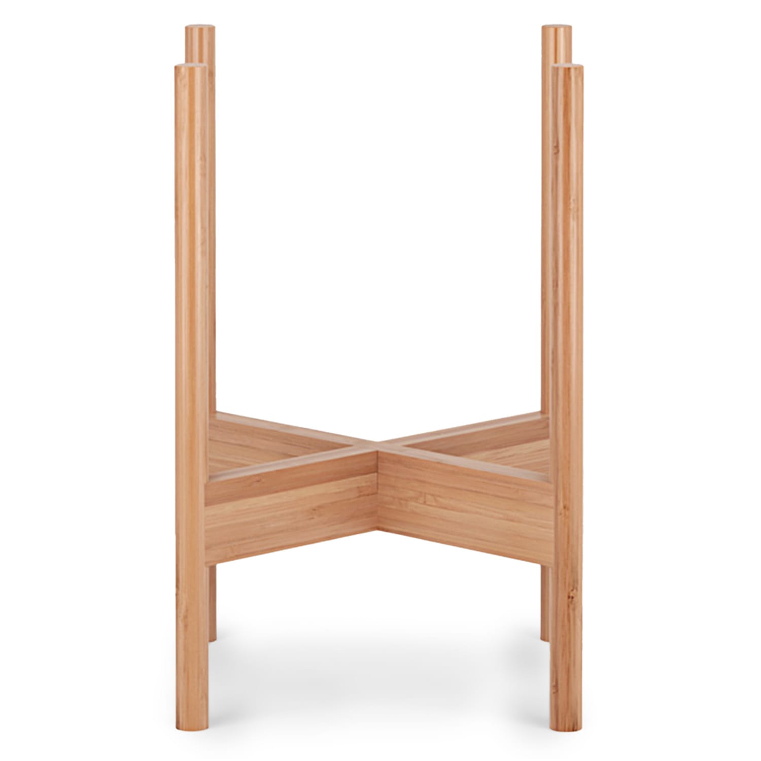 Zeist plantenhouder 2 hoogtes combineerbaar insteekdesign naturel