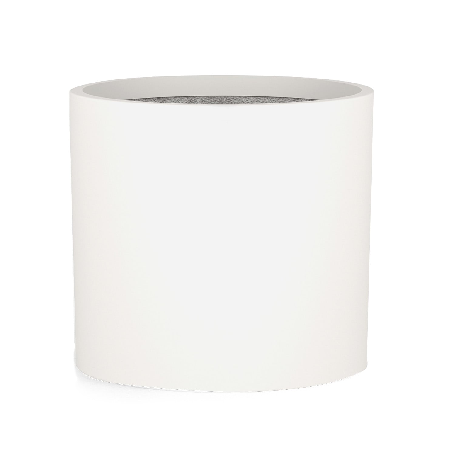 Gendt, virágcserép, fiberstone, beltér/ kültér S (Ø 20,3 cm) | Fehér