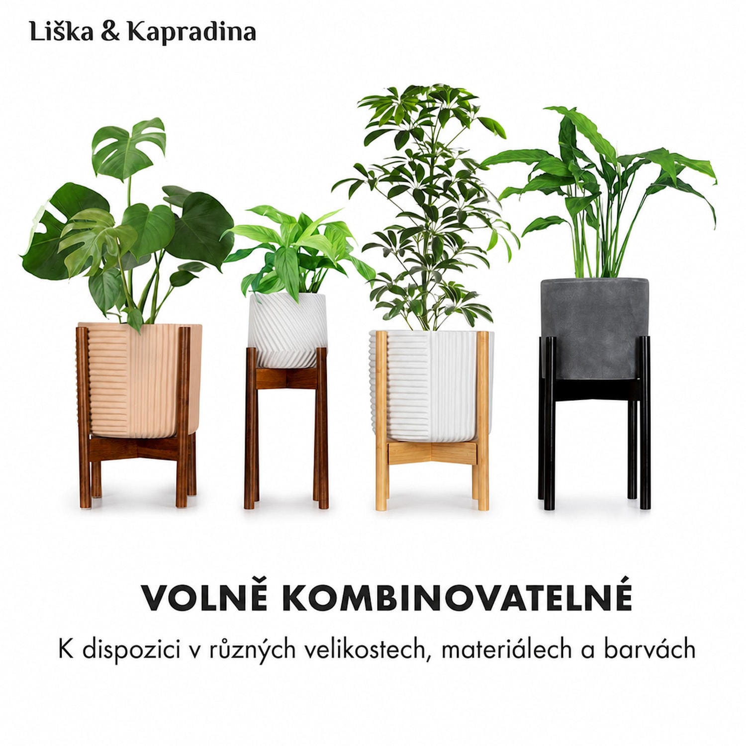Heusden, květináč, Polystone, vhodný pro rostliny, ruční výroba S (Ø 20,3 cm) | Bílá