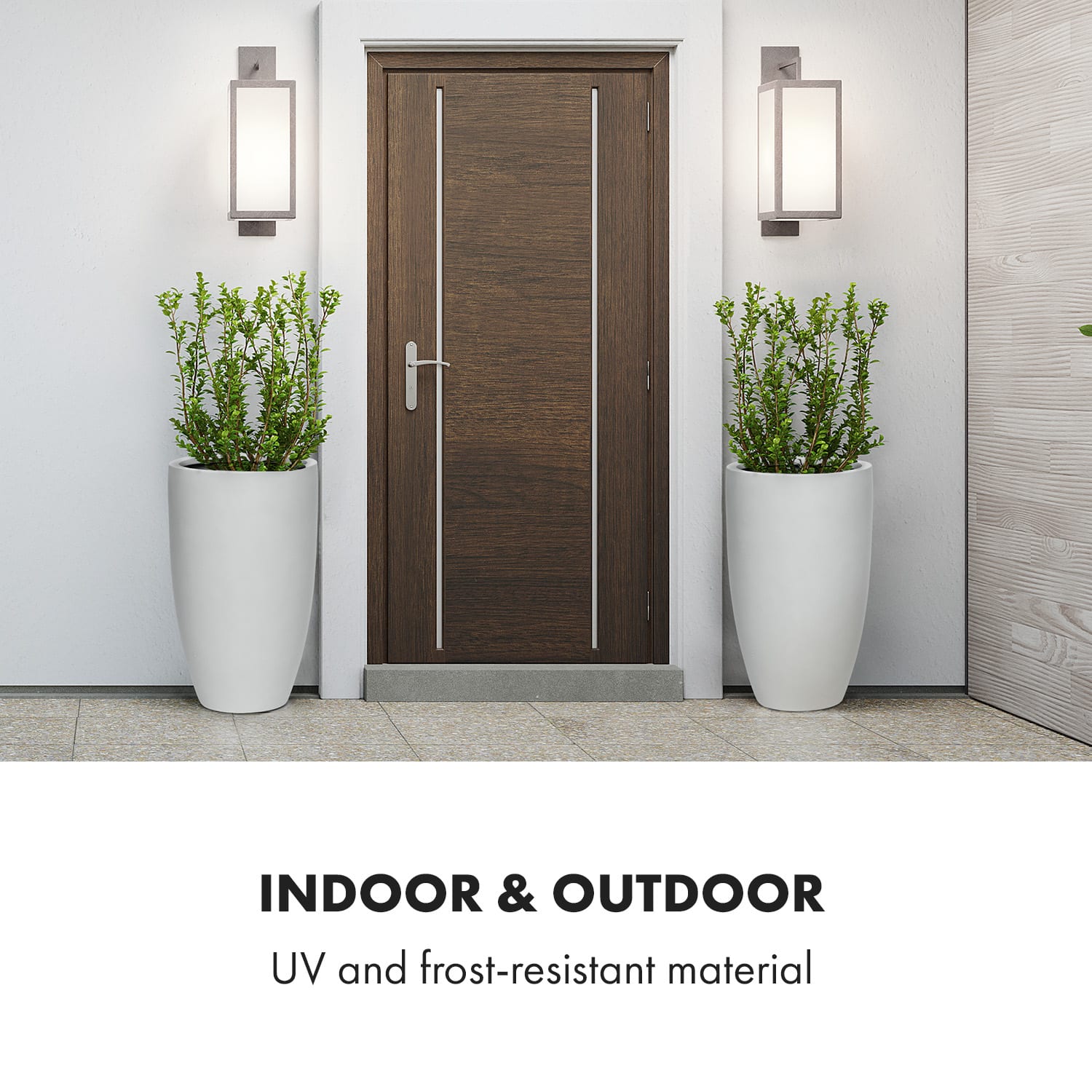 Almere Virágcserép Fibre Stone ideális növények részére, kézzel készített, kúp alakú M (Ø 25,4 cm)