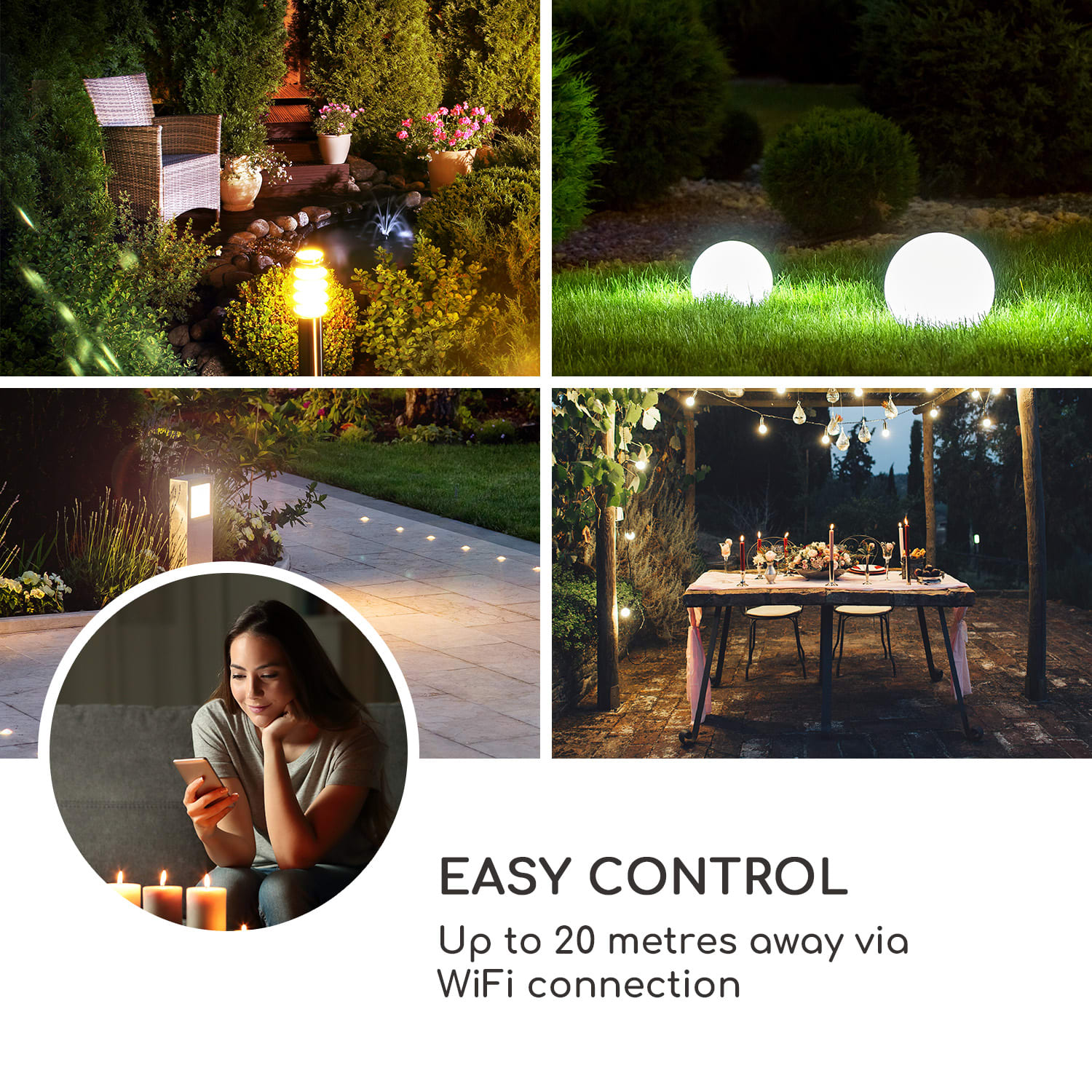 Power Tree Smart, gniazdo ogrodowe, sterowanie przez Wi-Fi, 3680 W, IP44 drzewo | 3 m