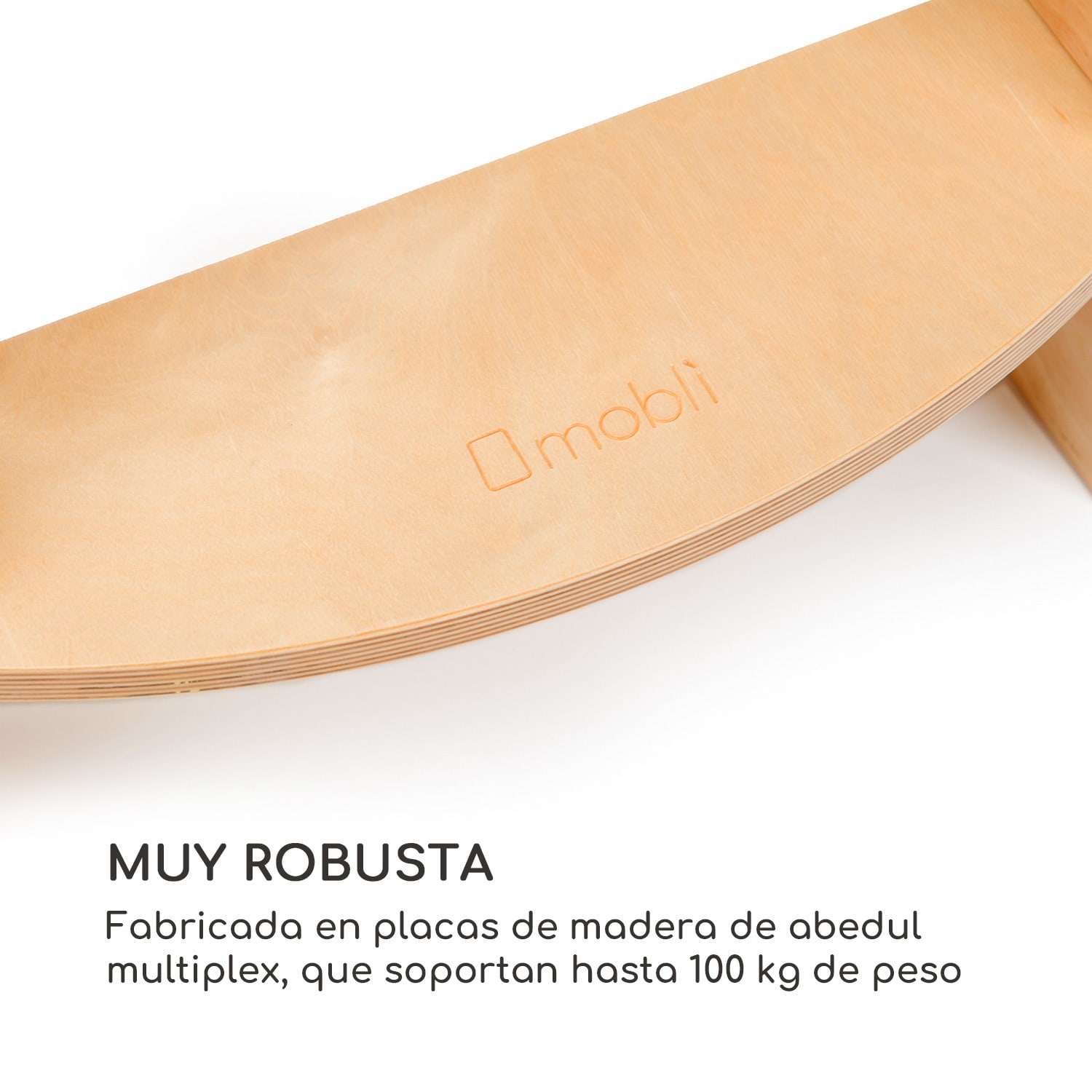 Ully Torre de aprendizaje taburete Montessori Multiplex 40,5 x 86 x 38 cm Abedul