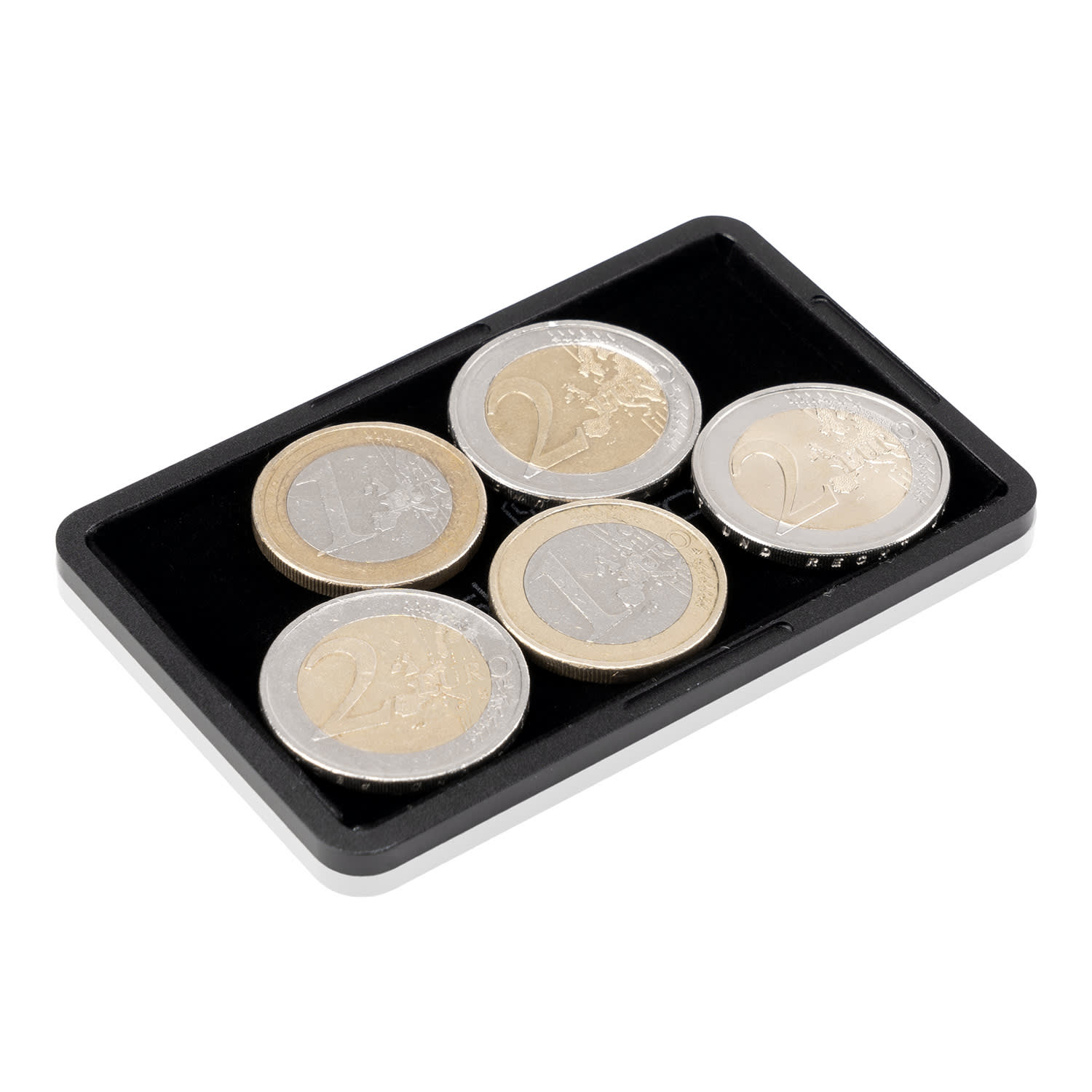 Coin Card, érmetartó tok vékony pénztárcába, érmetartó, 13 gramm, alumínium 