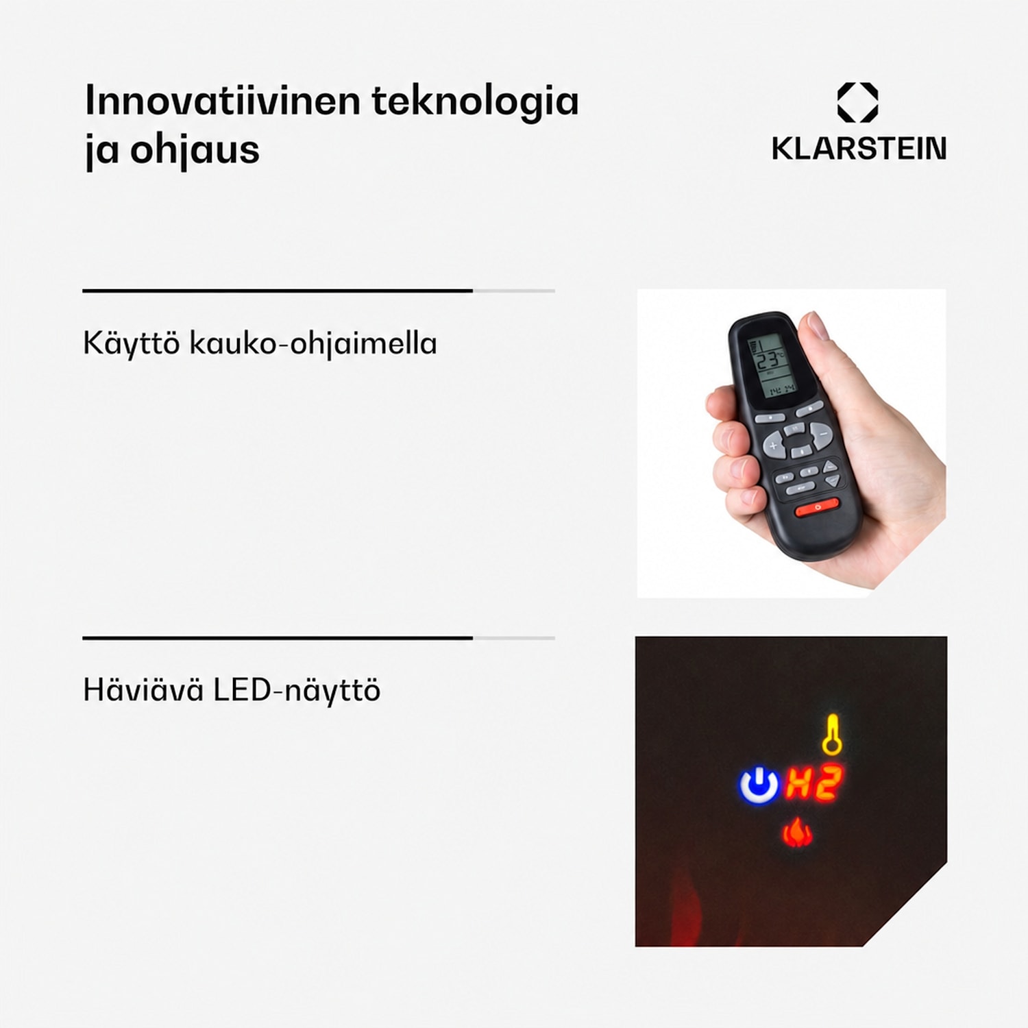 Galeras sähköinen seinä- ja sisäänrakennettava takka 1800 W LED 3 väriä ajastin 102x47x12cm | Ei | Valkoinen