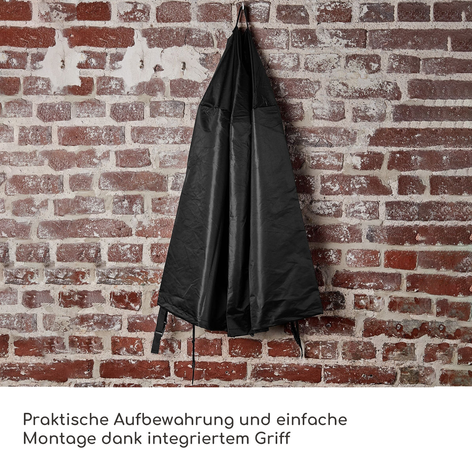 Funda protectora Grillguard para barbacoas de bola de hasta Ø 70 cm, mango resistente a los rayos UV 