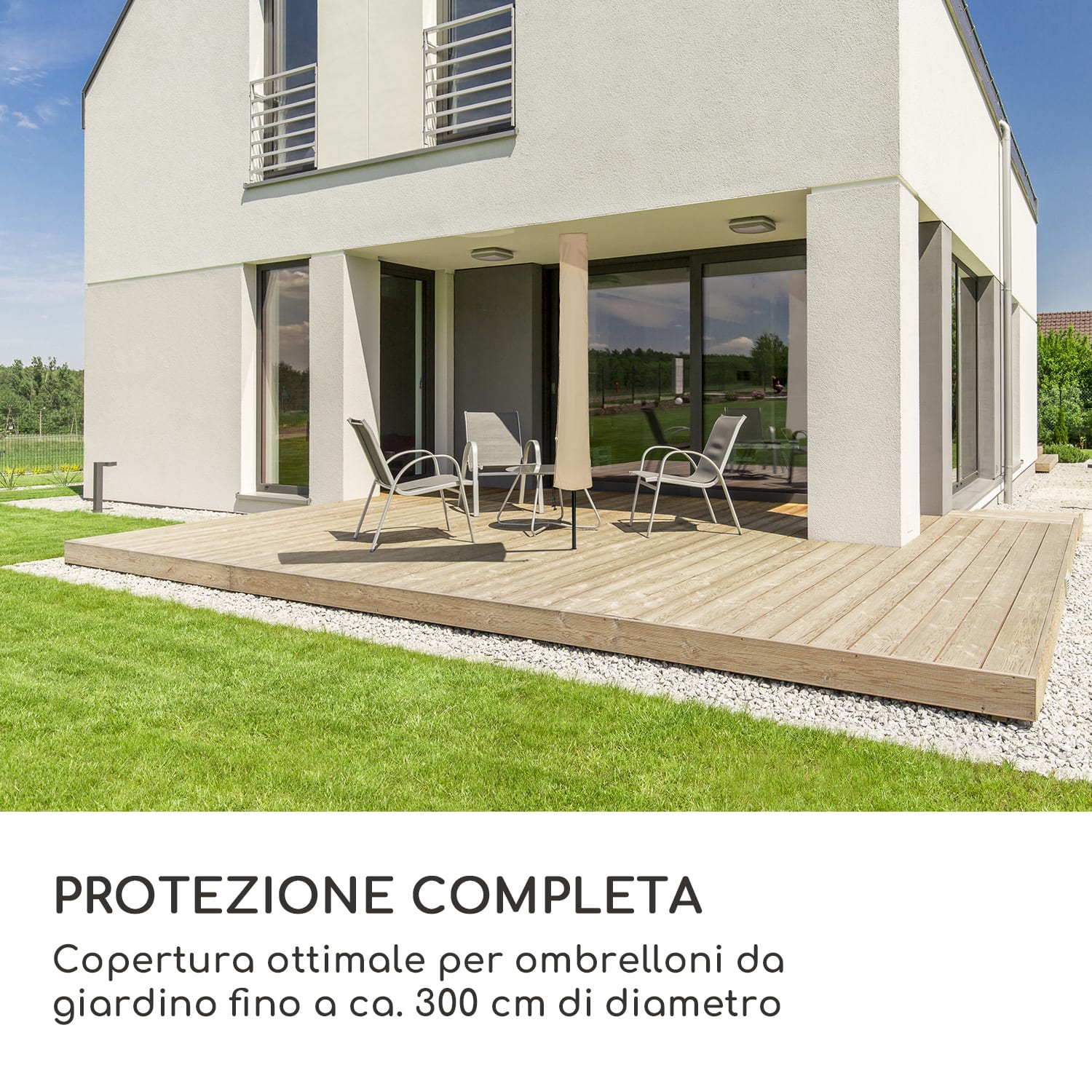 Shield Premium copertura protettiva per ombrelloni fino a Ø 300 cm resistente ai raggi UV 