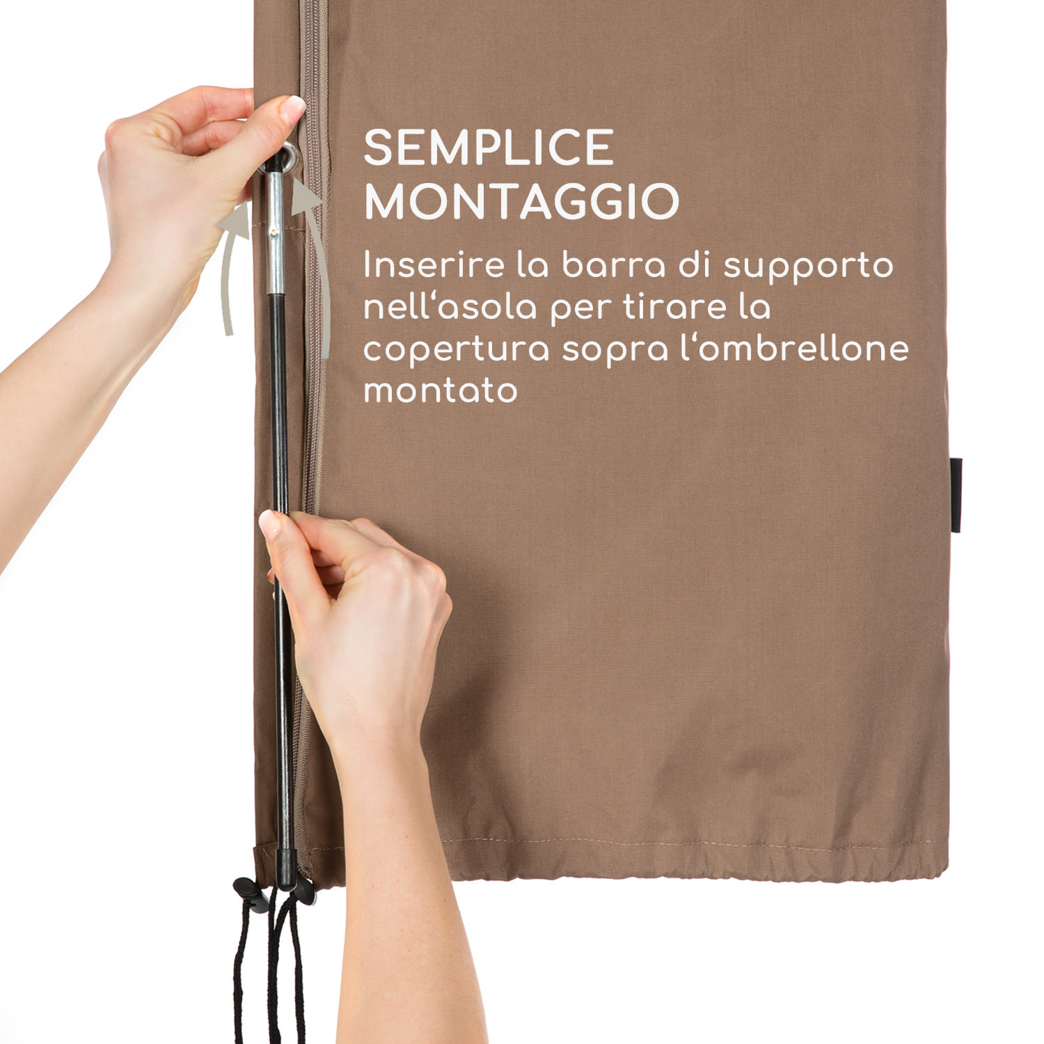 Shield Premium copertura protettiva per ombrelloni fino a Ø 300 cm resistente ai raggi UV 