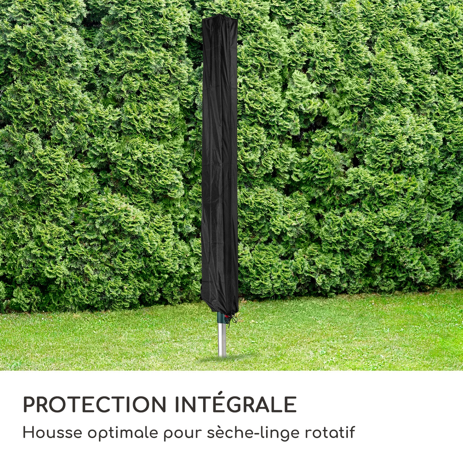 Shield droogrek beschermhoes droogmolen waterafstotend UV-bestendig Drying Rack | Zwart