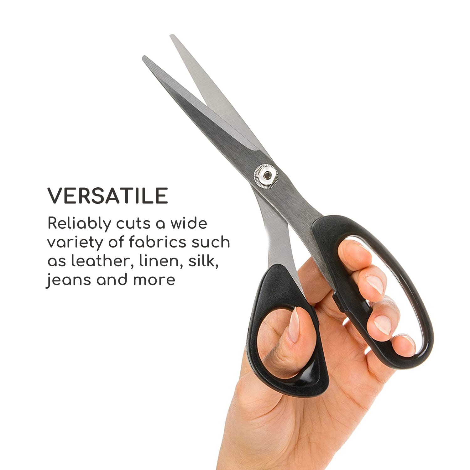 Finesse, krajčírske nožnice, nožnice na látku, extra ostré, s dlhou životnosťou, vrátanie puzdra 