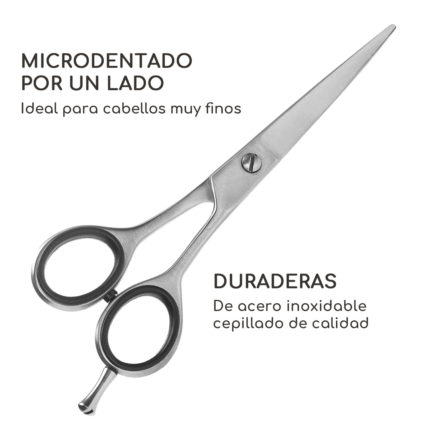 Tijeras de corte de pelo Visionaire Premium, incl. estuche de tijeras 