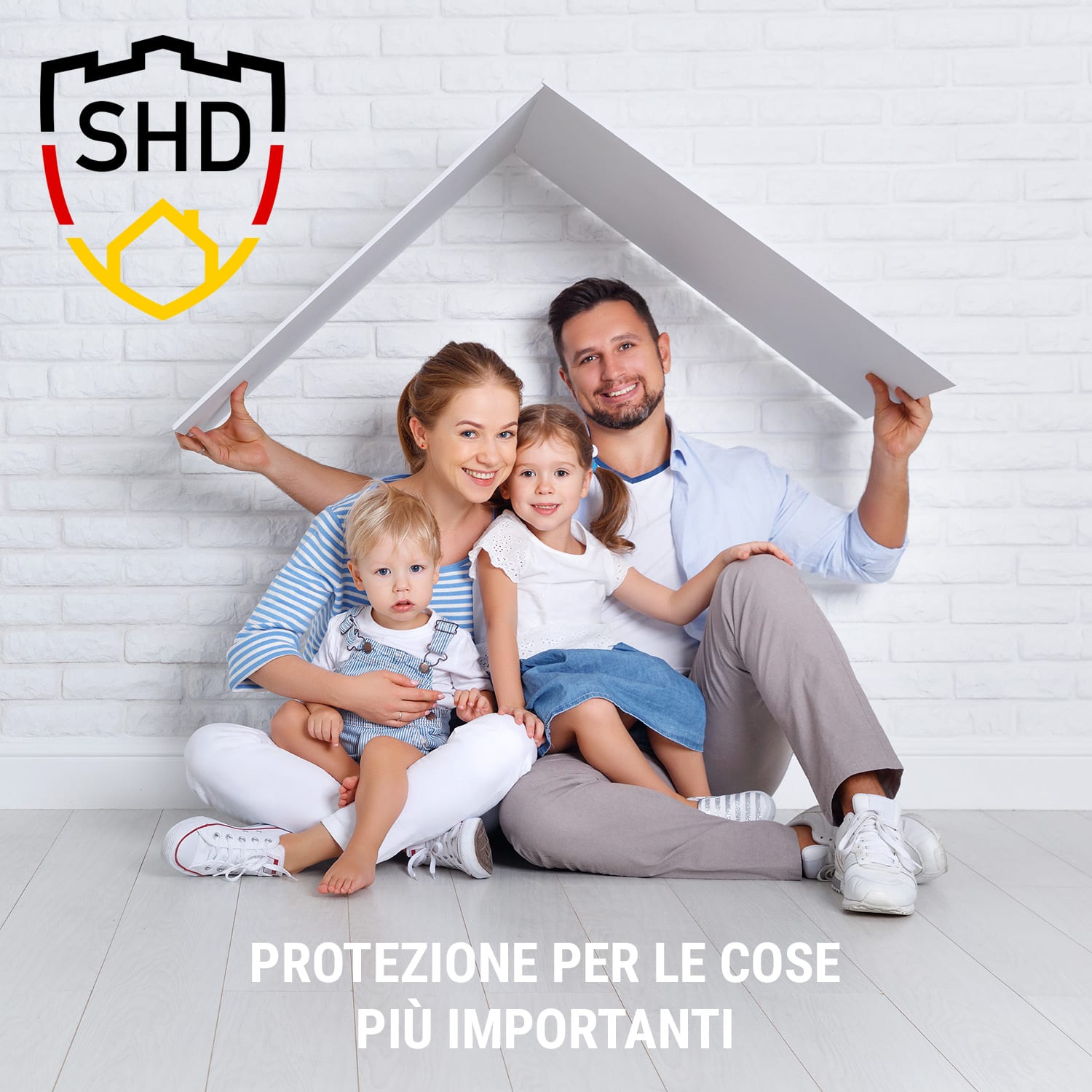 Rilevatore di fumo DOF19, plastica, segnale d'allarme: 85 dB, 9V, a batteria 