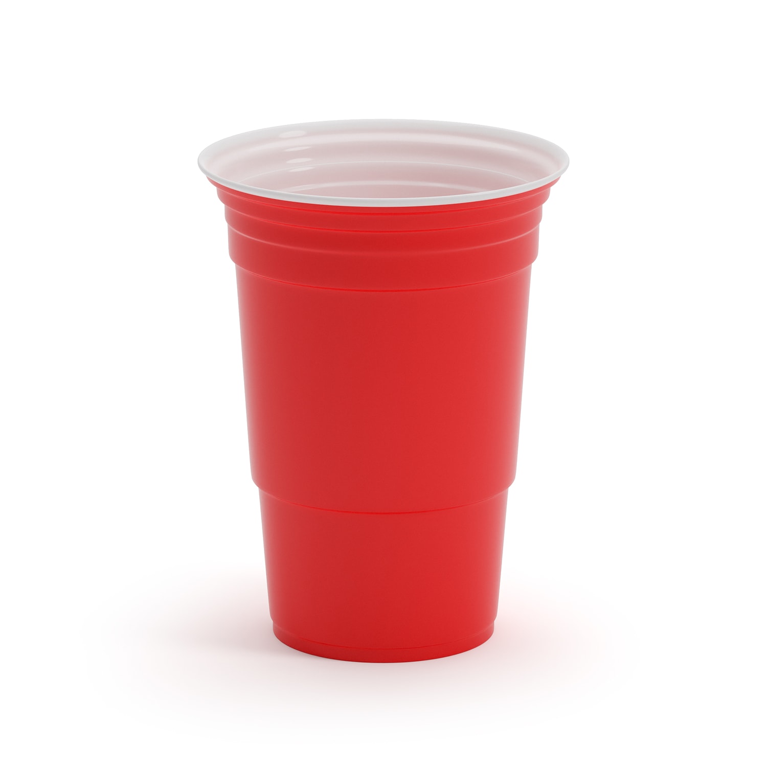 Pacchetto Beer Pong Party con boccali da birra rossi, bicchierini da liquore e palline incluse 2 siti di tornei