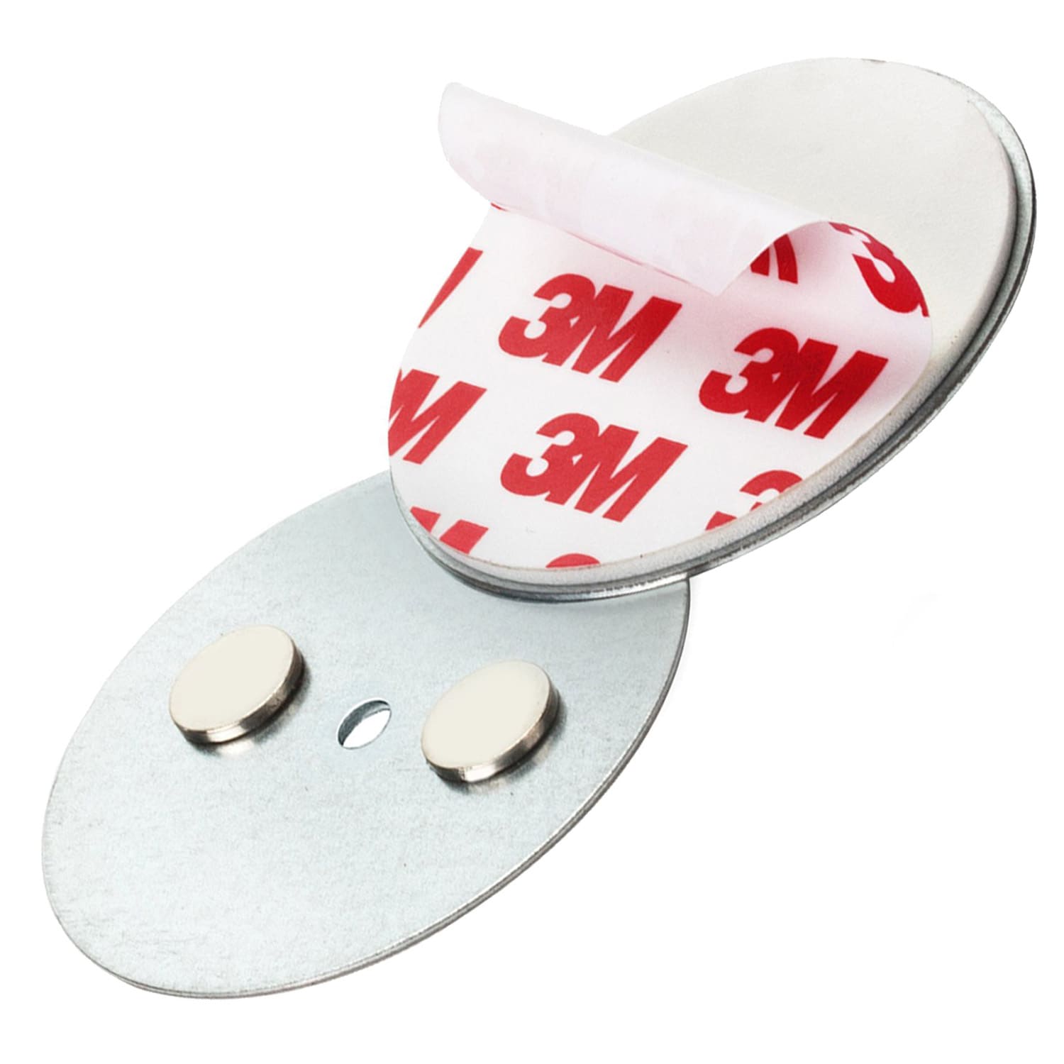Mount Mini, Магнитен държач за димни детектори от Ø 5 cm, самозалепващ се 1er-Set