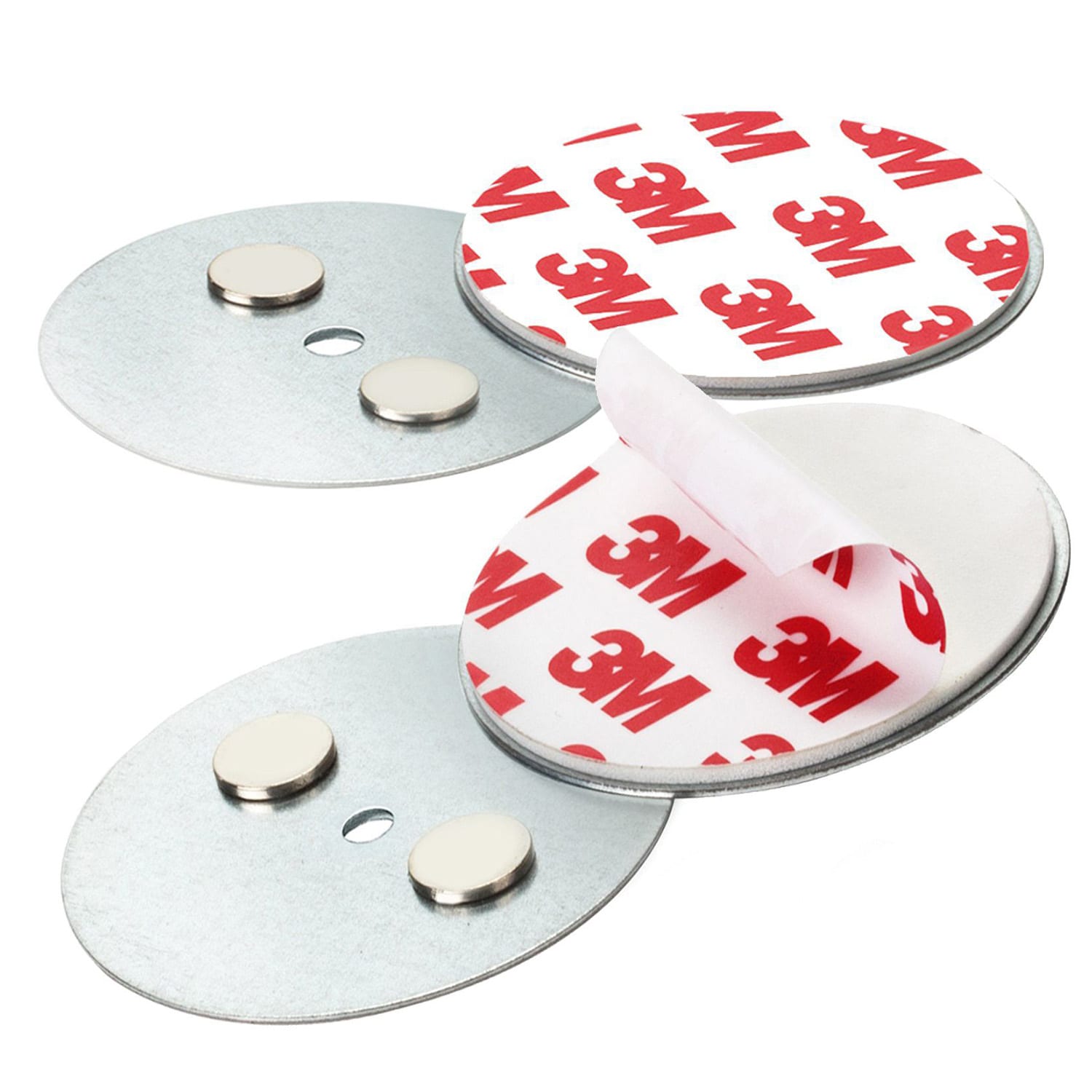 Mount Mini, Magnetický držiak pre detektory dymu, od Ø 5 cm, samolepiaci Sada 2 kusov