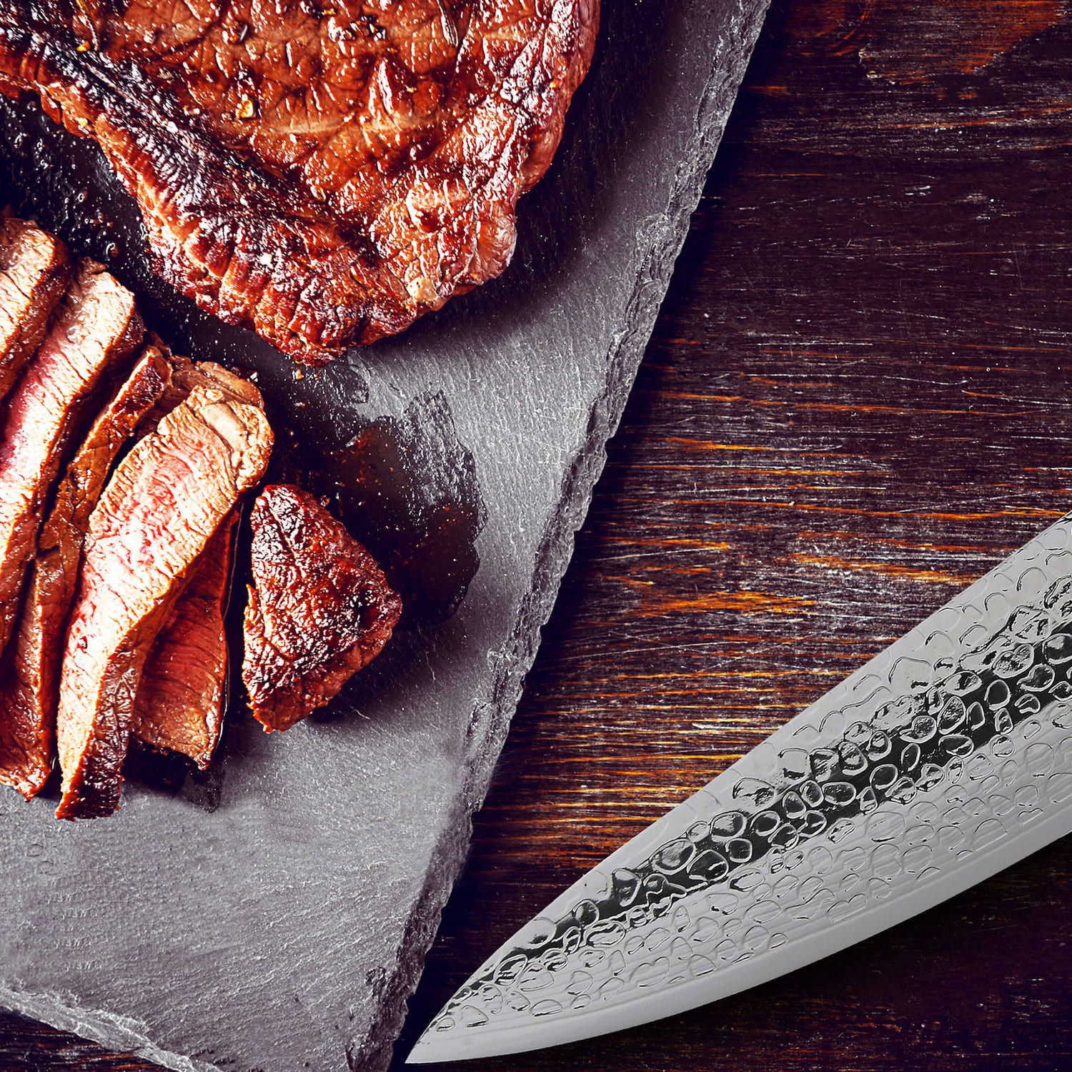 Executive-Plus, nóż szefa kuchni, 8", 61 HRC, stal damasceńska Chef's knife