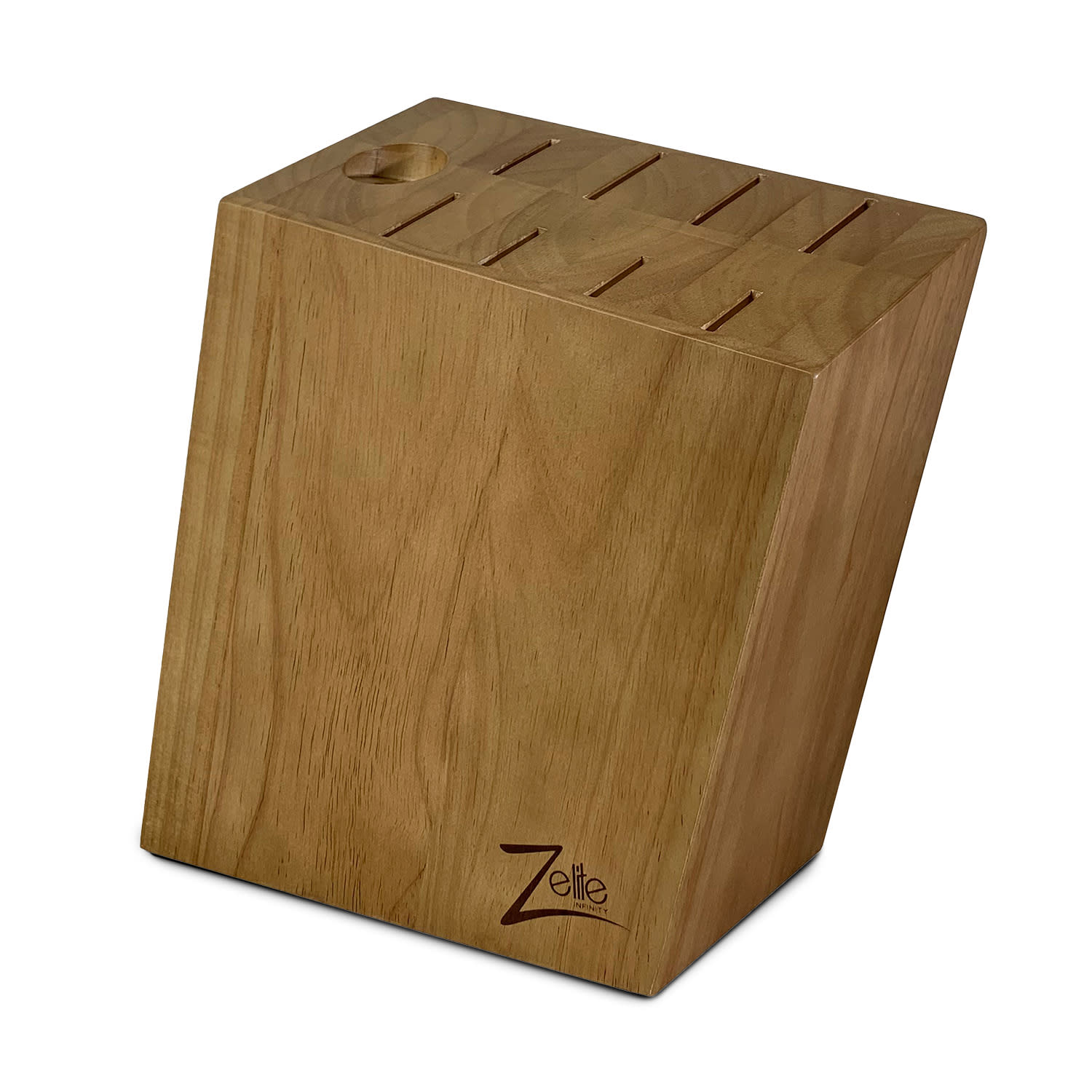 Comfort Pro, blok na noże, stojak, drewno kauczukowe Knife block
