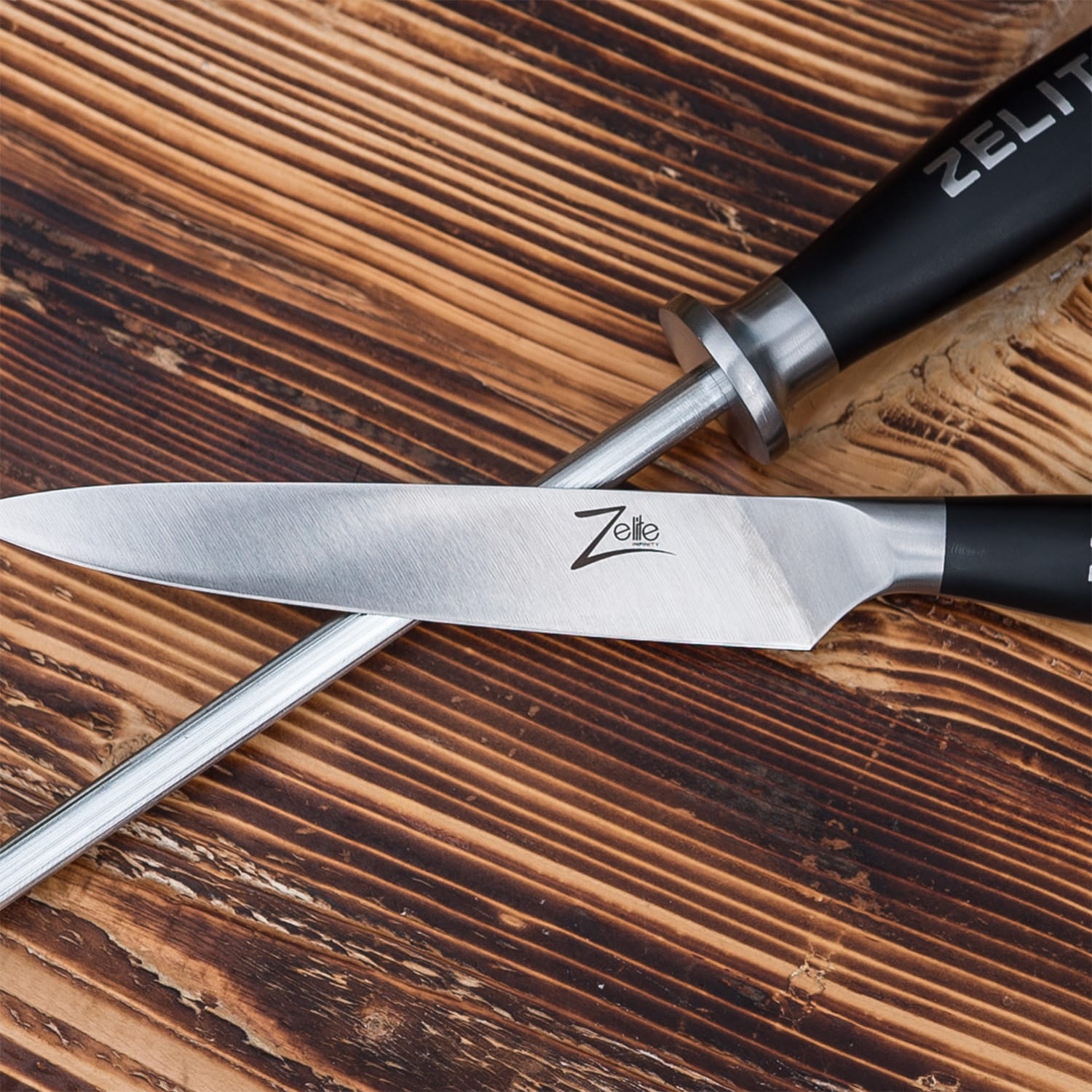 Acero para afilar 10" serie Comfort Pro 59 HRC acero inoxidable magnético Sharpening steel