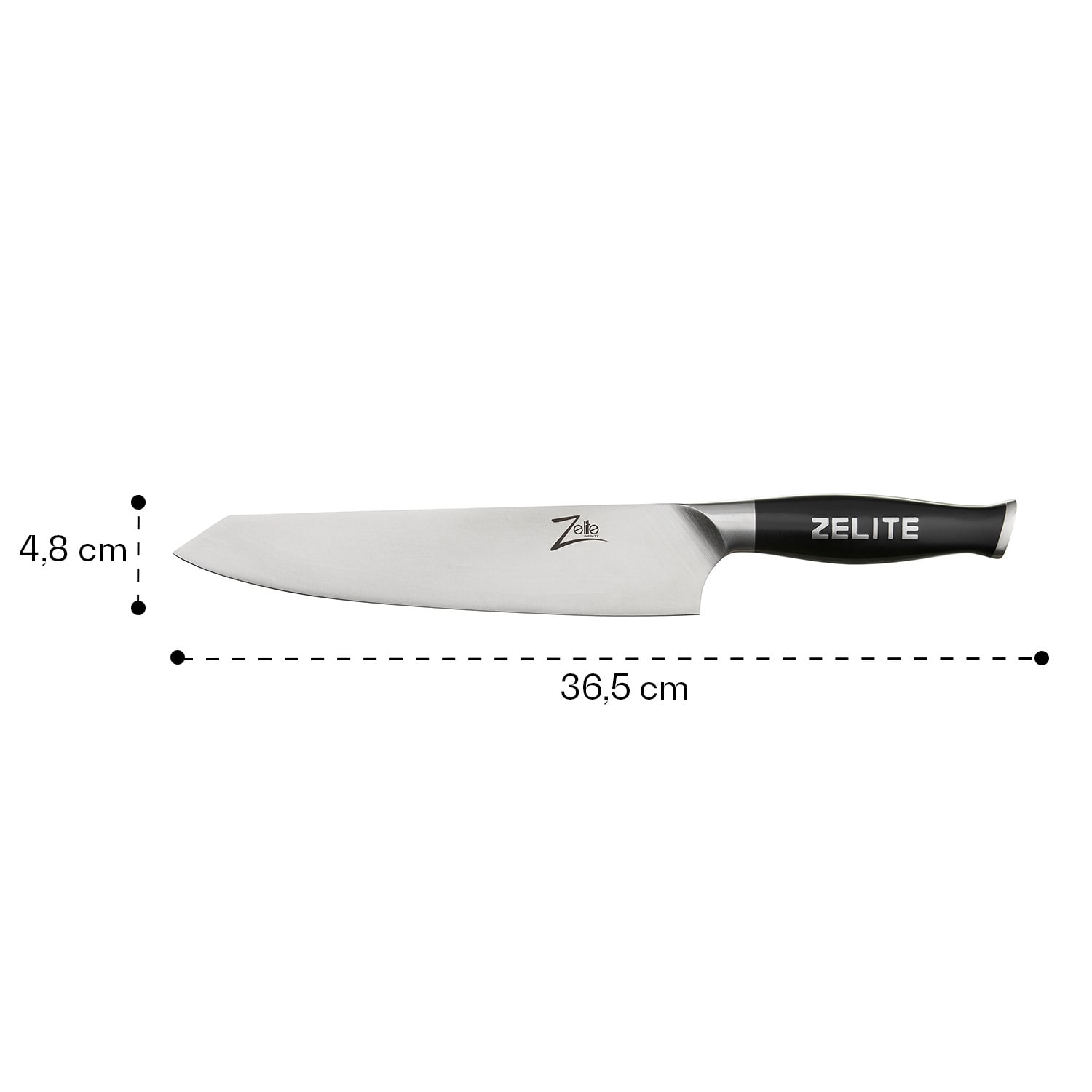 Comfort Pro Series 9" Kiritsukekniv 56 HRC ädelstål Critical knife