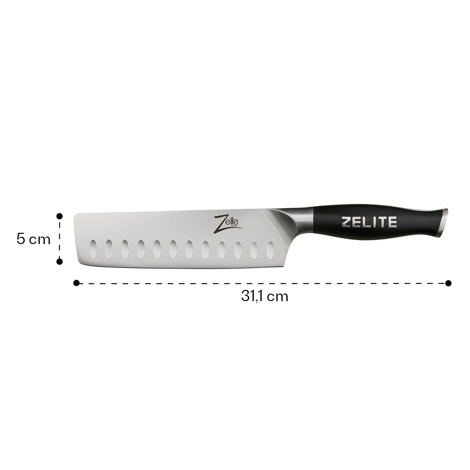 Comfort Pro Series 7" Nakirikniv 56 HRC ädelstål Nakiri knife