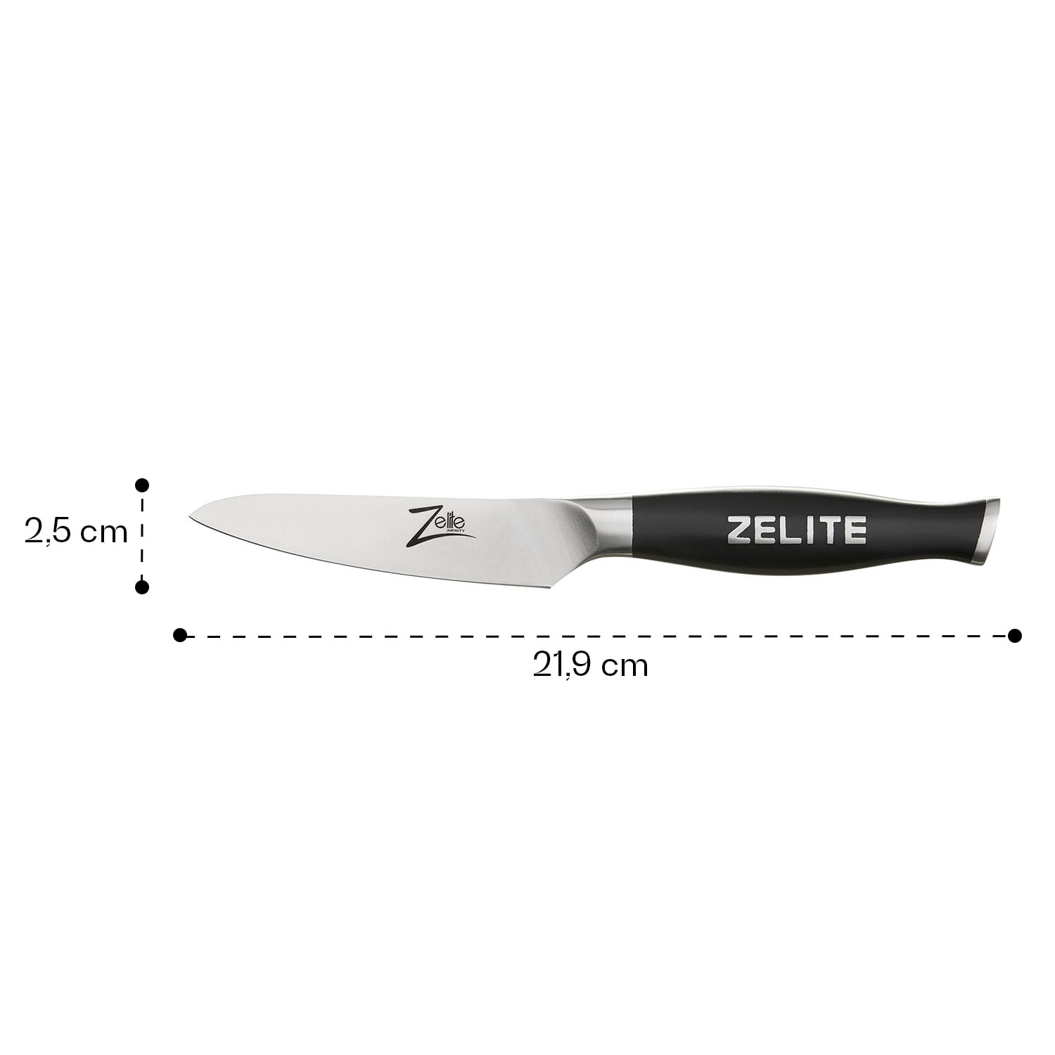 Comfort Pro Serie 4" Skalkniv 56 HRC ädelstål Paring knife