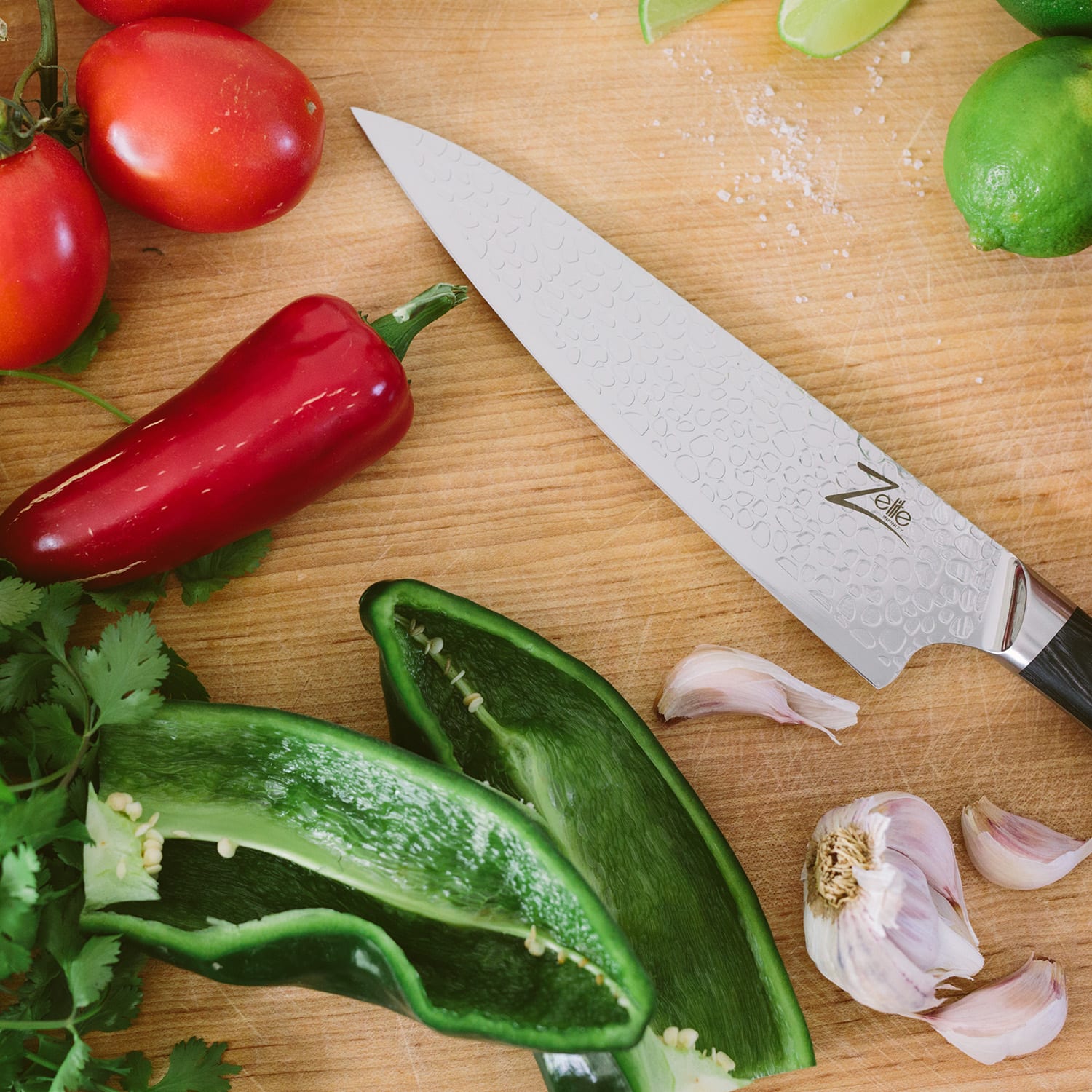 Coltello da cuoco Razor-Edge Serie 8" HRC 59 acciaio Chef's knife