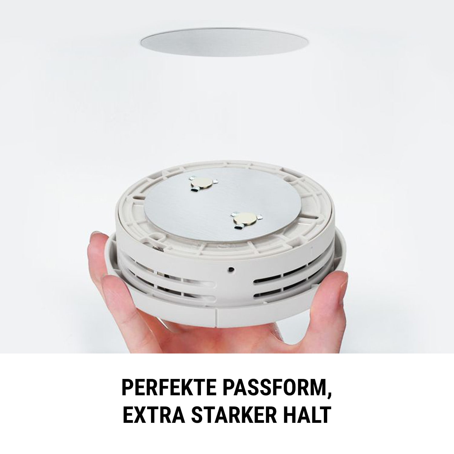 Rilevatore di fumo DOF39 con supporto magnetico Magnetic Mount incluso nel set set da 6