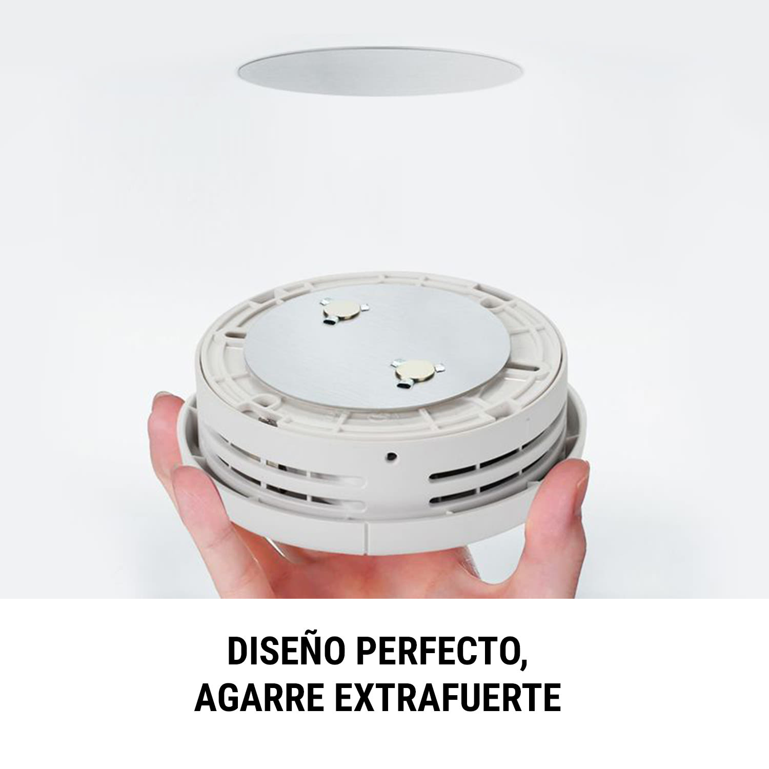 Detector de humo DOF39 con set de soporte magnético Magnetic Mount Set de 10 unidades