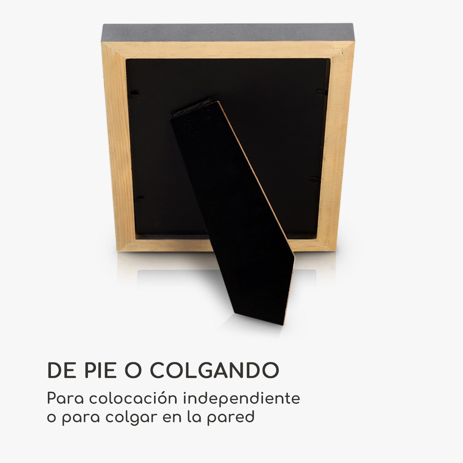 Marco de fotos Lancaster Rectangular 17x12 cm Fotos Paspartú Madera Plata