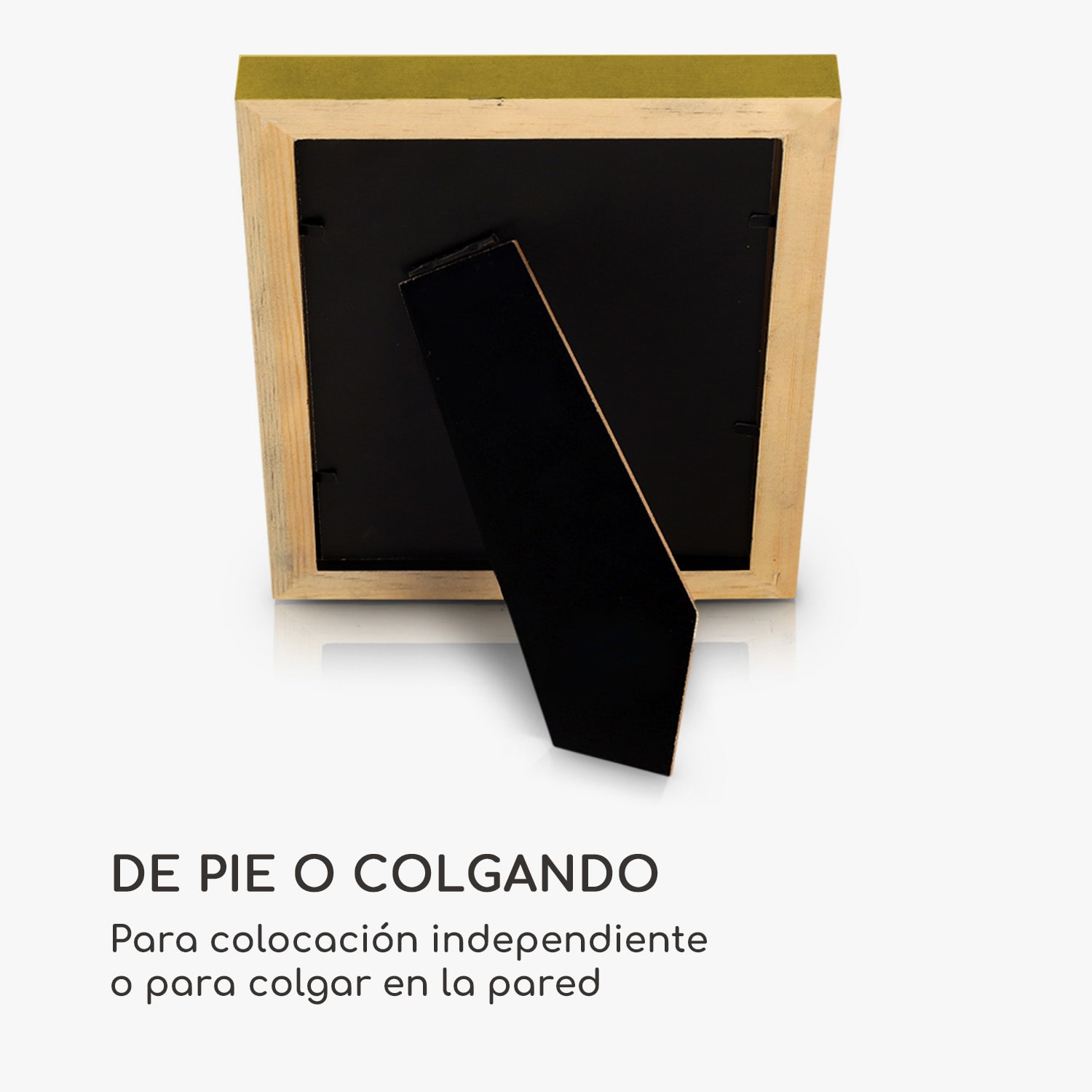 Marco de fotos Lancaster Rectangular Juego de 3 unidades 17x12 cm Fotos Paspartú Madera 