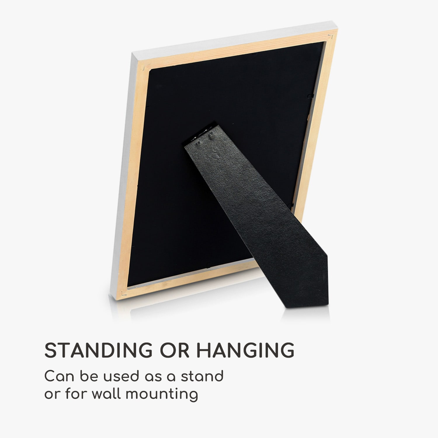 Lancaster, okvir za slike, pravokutni, DIN A4 fotografije, nosač, drvo Bijela