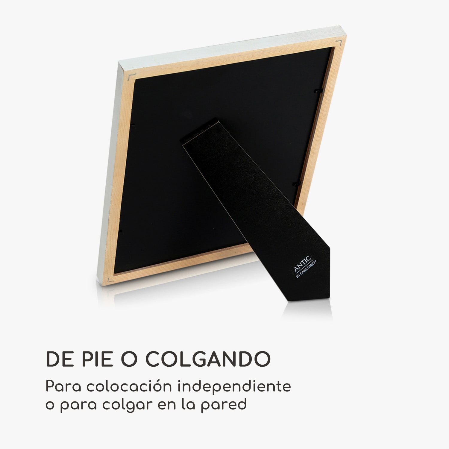 Marco de fotos Lancaster Rectangular 24,8 x 19,3 cm Fotos Paspartú Madera Marrón