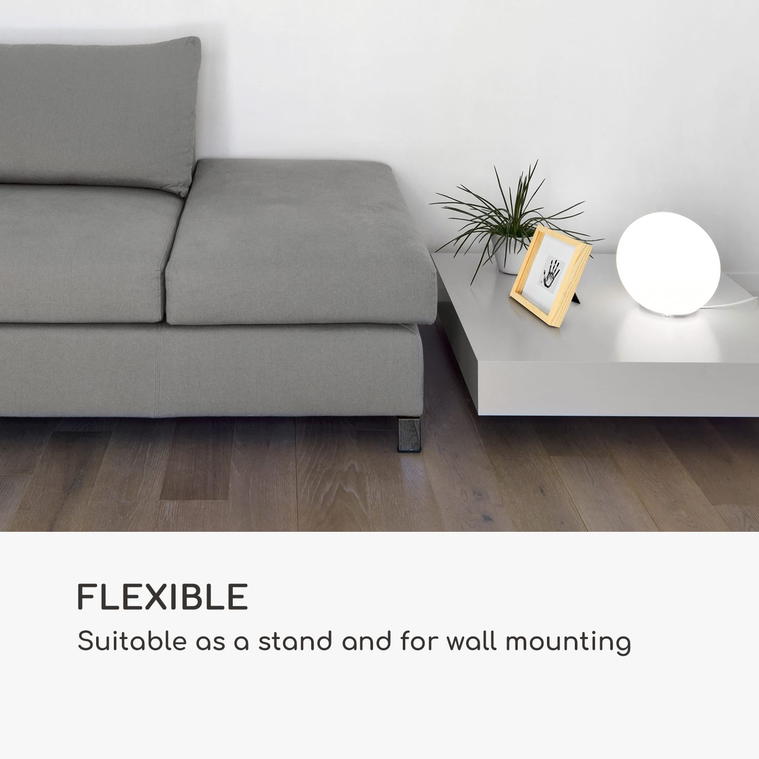 Camden, képkeret, 23 x 23 cm és 10 x 10 cm, paszpartu, valódi fa  