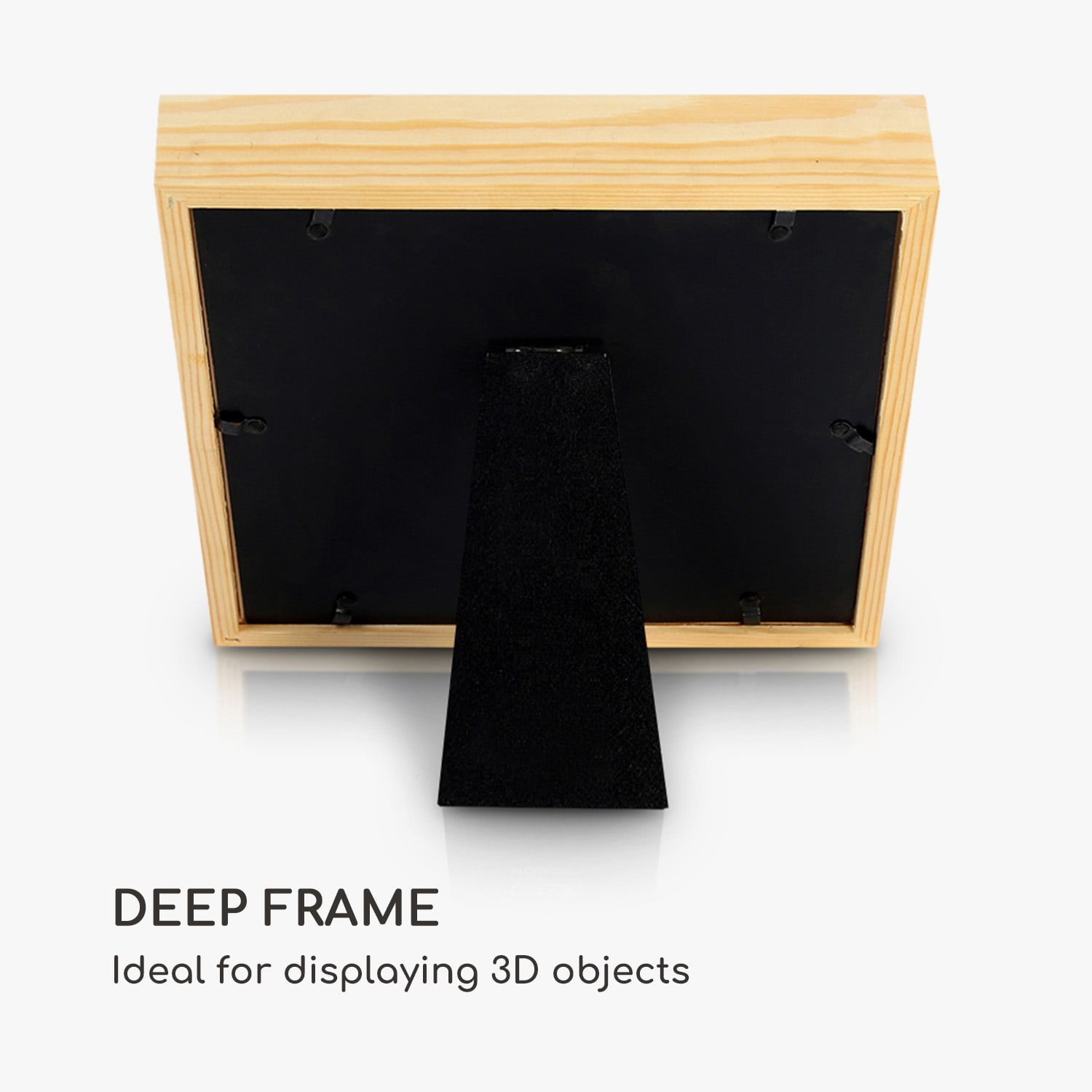 Camden, képkeret, 23 x 23 cm és 10 x 10 cm, paszpartu, valódi fa  