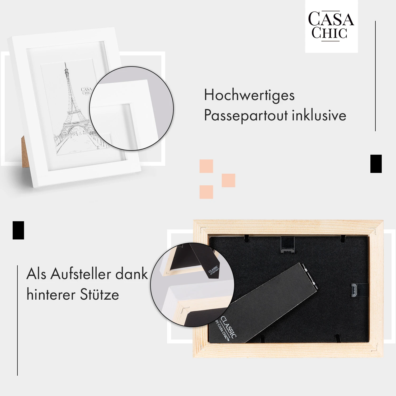 Rubal Casa Chic        Chalcot Bilderrahmen 7er-SetQA 5555