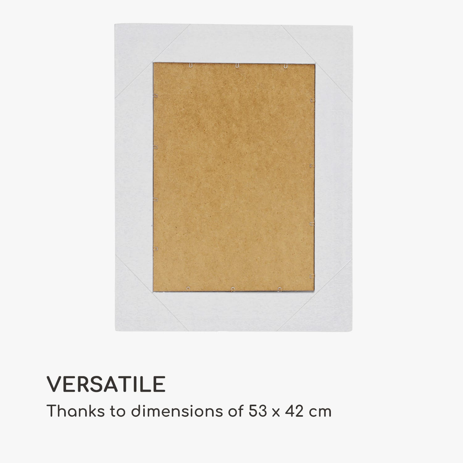 Ipswich, zidno ogledalo s masivnim drvenim okvirom, pravokutno, 53 x 42 cm