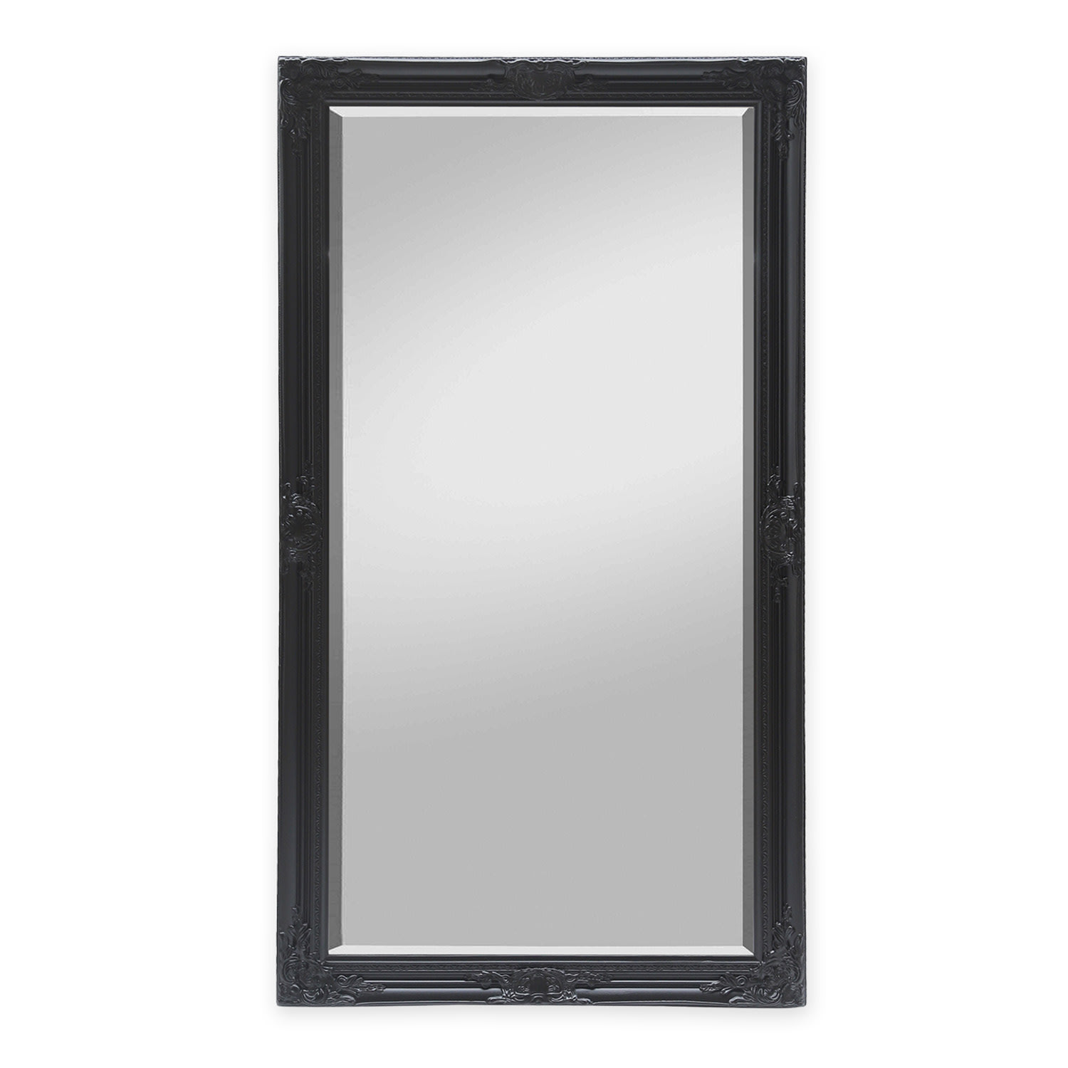 Miroir mural Wembley bois véritable rectangulaire 140 x 75 cm  