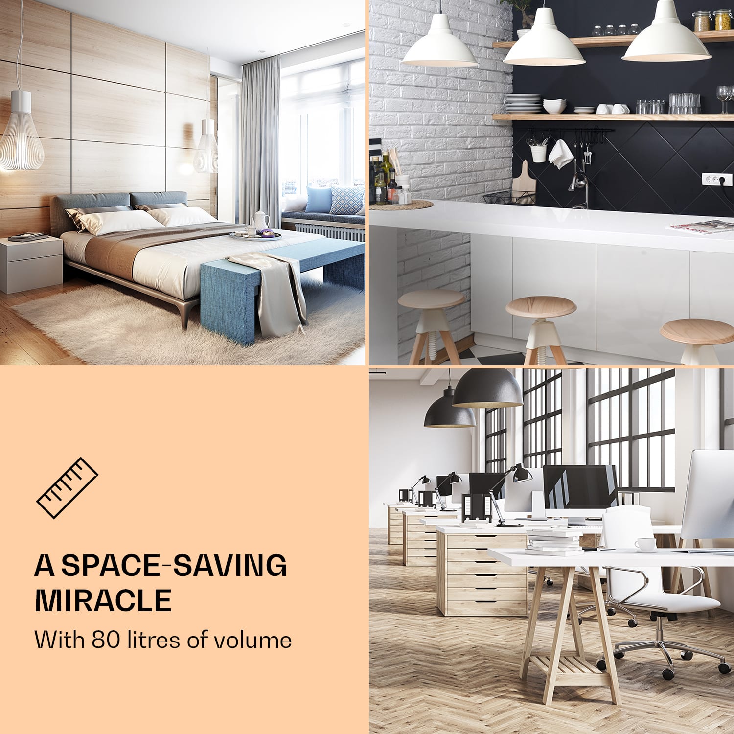 Beersafe XXL Quartz, охладител, 80 литра, 3 рафта, панорамна стъклена врата, неръждаема стомана 