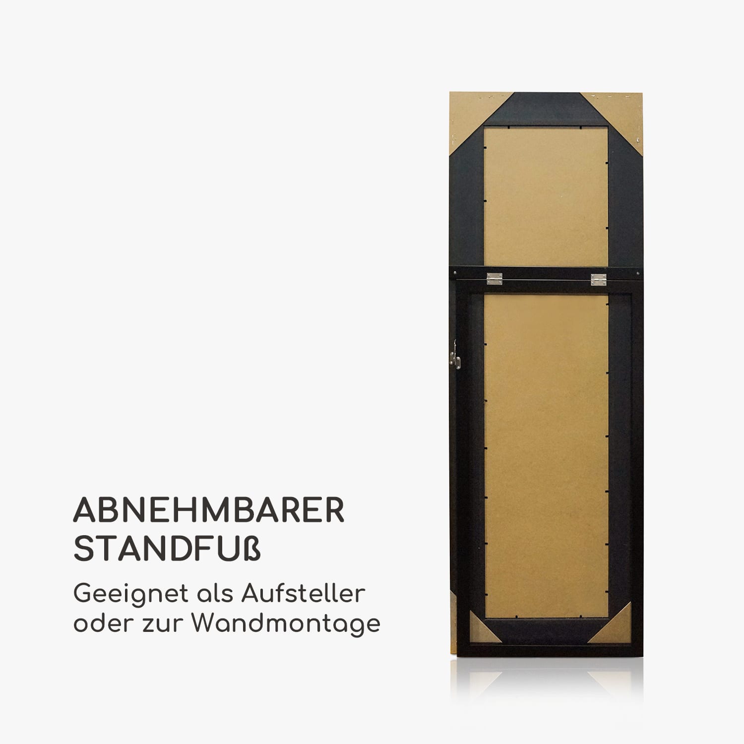 Chelsea Spiegel Holzrahmen rechteckig 130 x 45 cm Vintage 