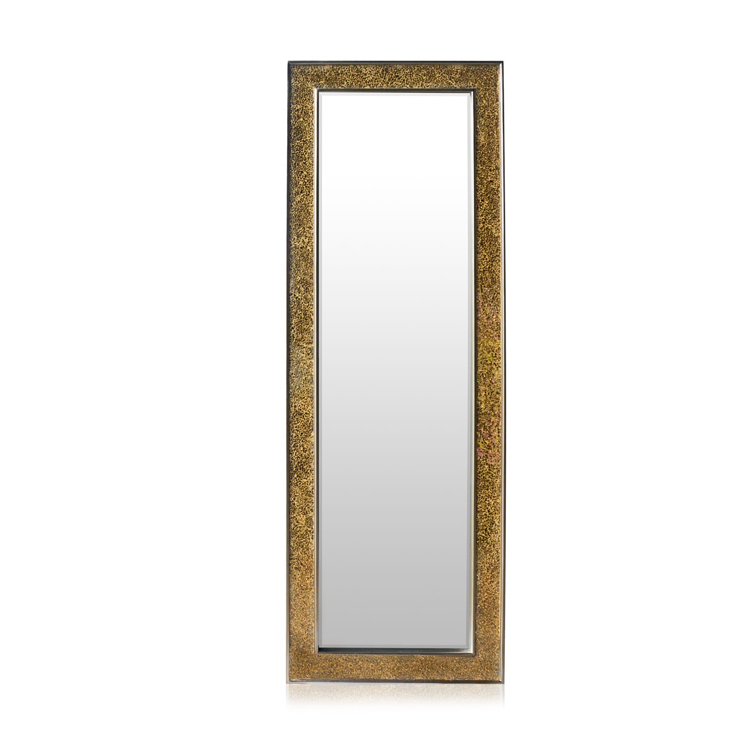 Norwich spiegel houten lijst 130 x 45 cm mozaïek-design