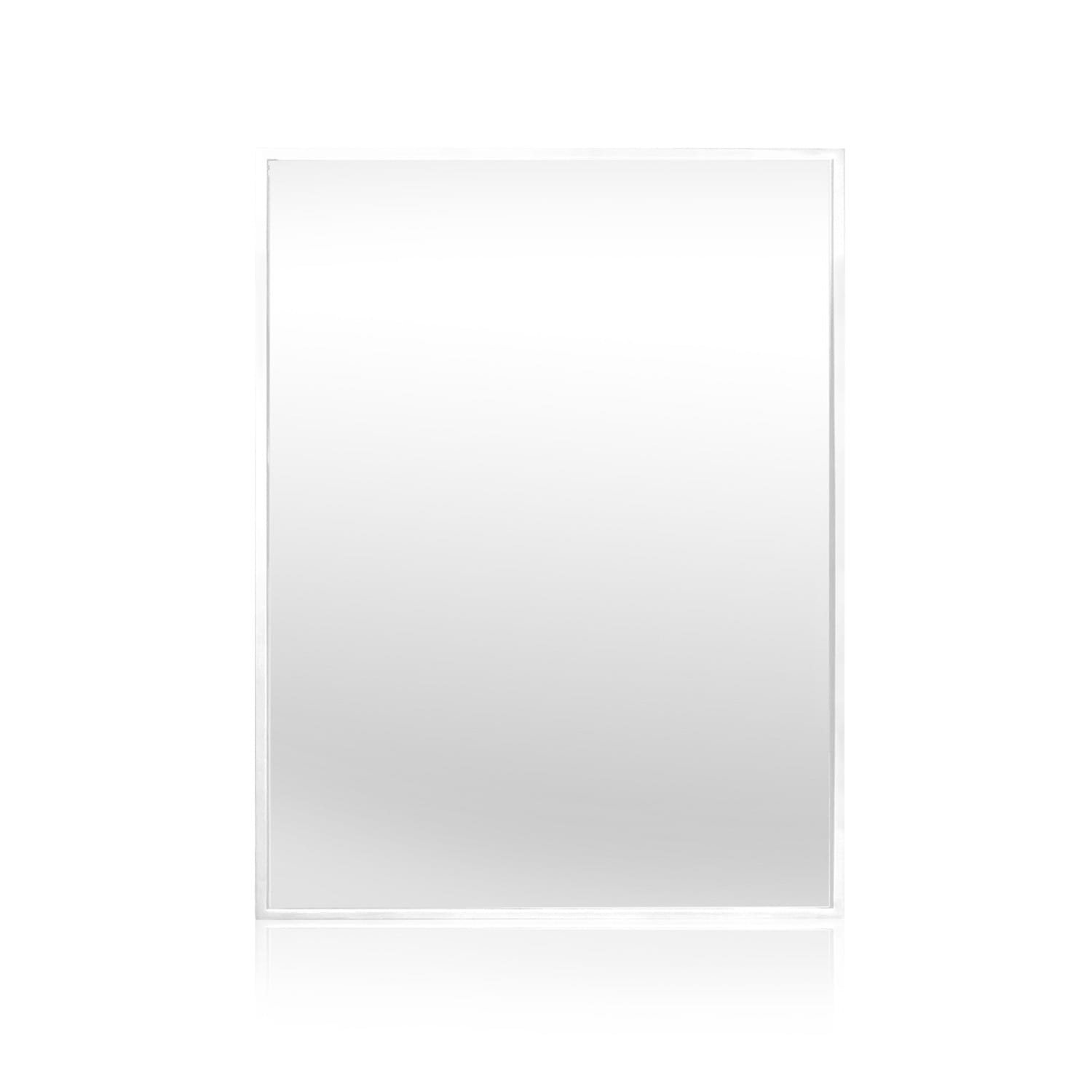 Croxley-seinäpeili metallirunkoinen suorakulmainen 70 x 50 cm Valkoinen