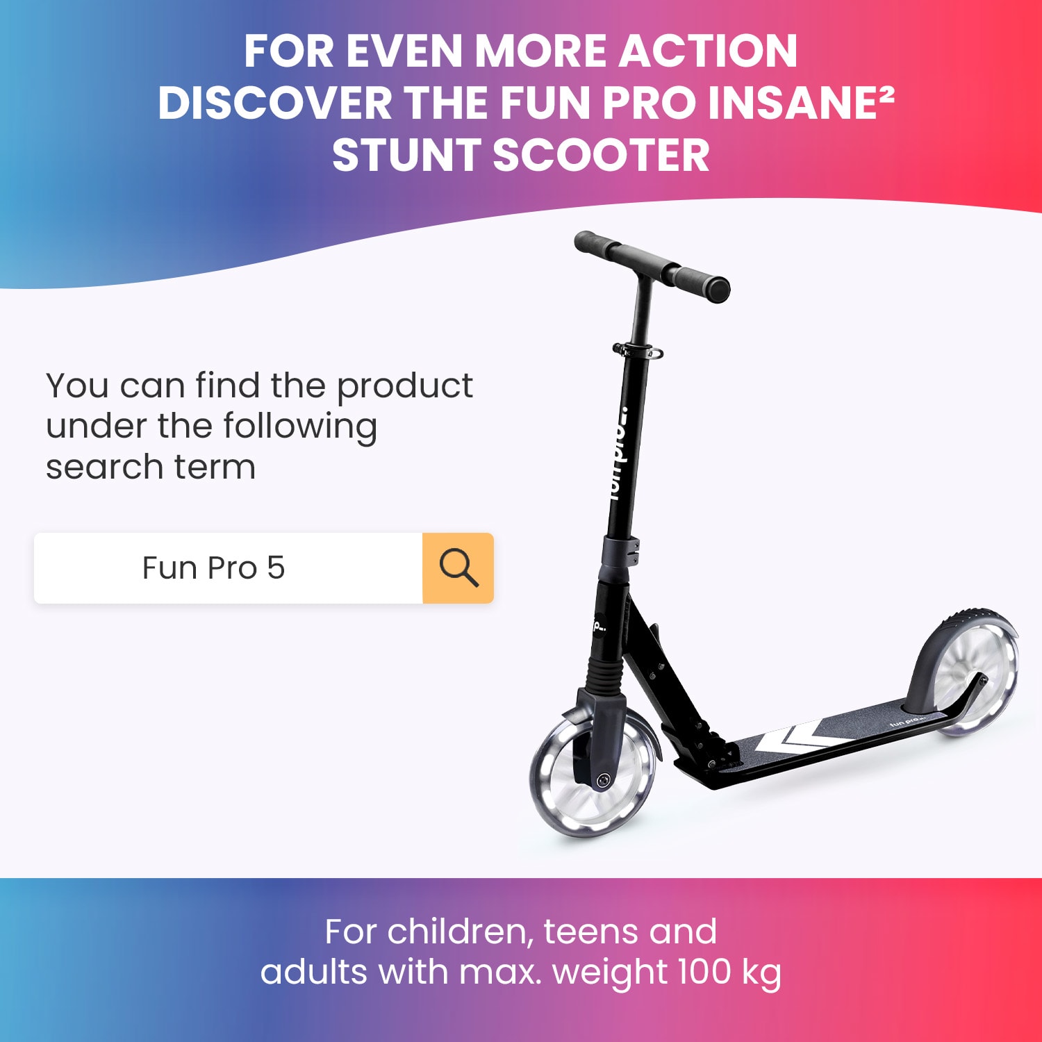 THREE detská kolobežka od 6 rokov Guľôčkové ložiská ABEC 9 Skladacia Nastaviteľná výška 