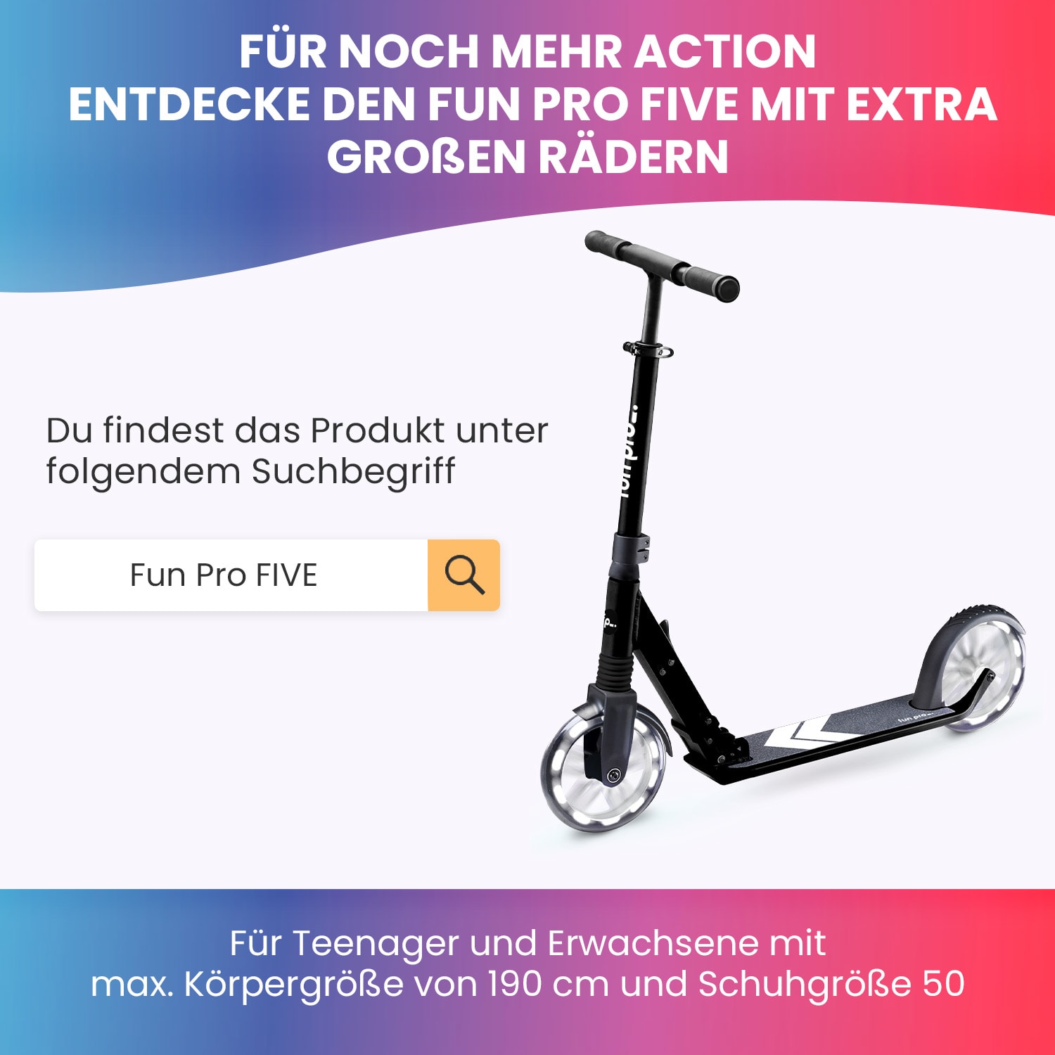 THREE Deluxe Kinderroller LED ab 6 Jahren ABEC 9-Kugellager faltbar höhenverstellbar 