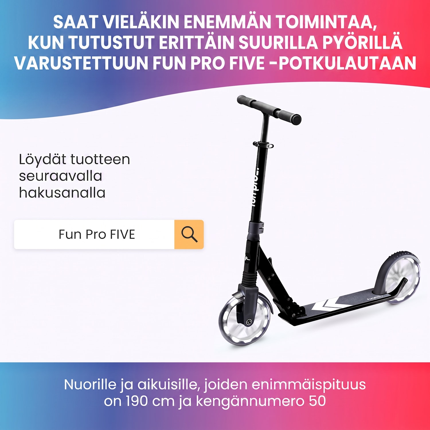 THREE Deluxe -potkulauta lapselle 6-vuotiaille ja sitä vanhemmille ABEC 9 -kuulalaakerit kokoontaitettava korkeussäädettävä Deluxe | Viini