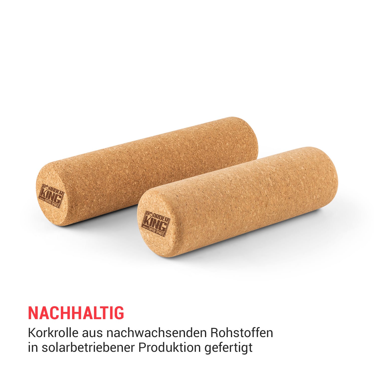 Indoorboard Allrounder Balance Board + Matte + Rolle Holz / Kork Tropical