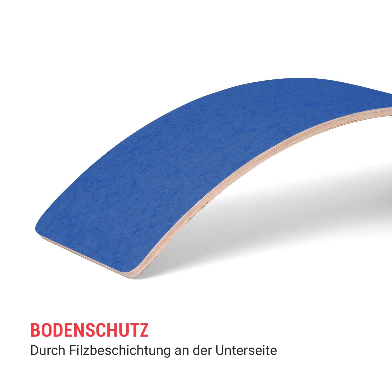 Balance Board Kids ab 3 Jahren rutschfest  Filzbeschichtung 