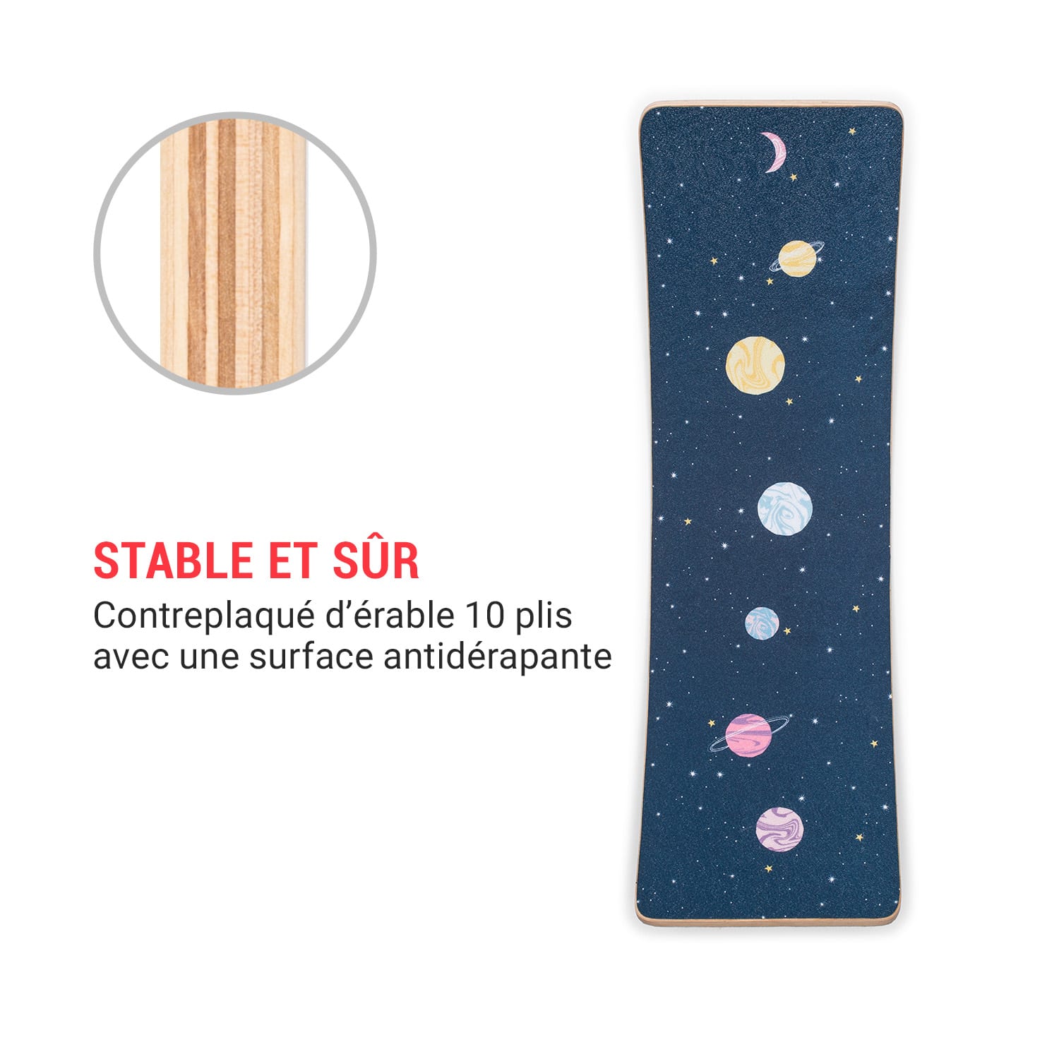 Balance Board kids vanaf 3 jaar anti-slip  viltlaag 