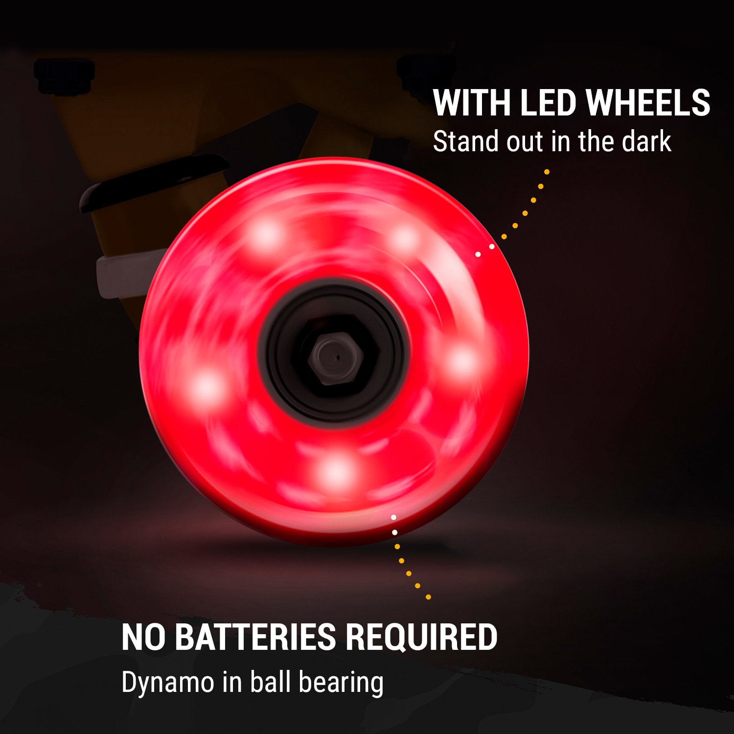 Mini Cruiser Skateboard Trickboard PP Board 100kg LED kolesa PU trdota: 88A